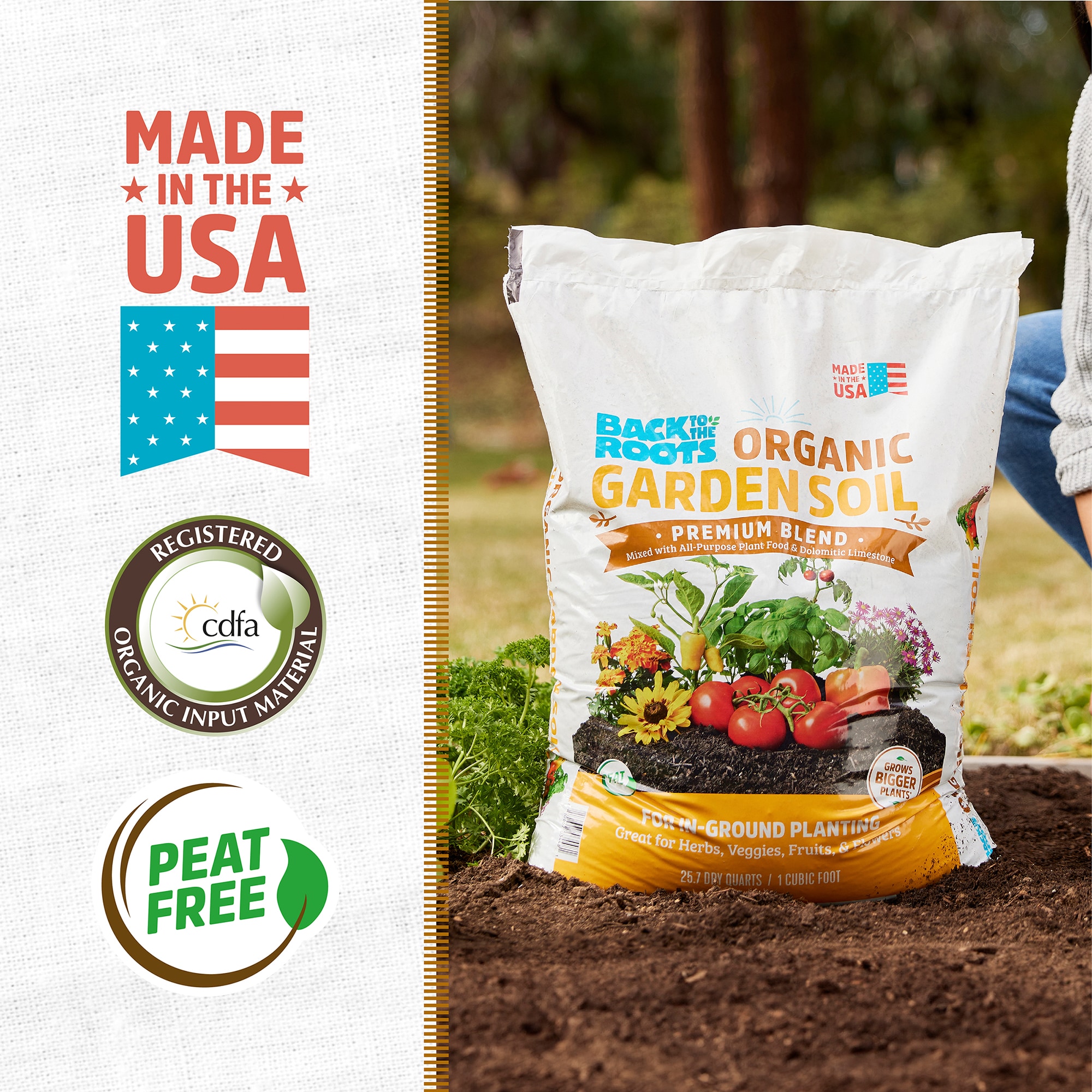 Back to the Roots All-purpose Organic Garden Soil