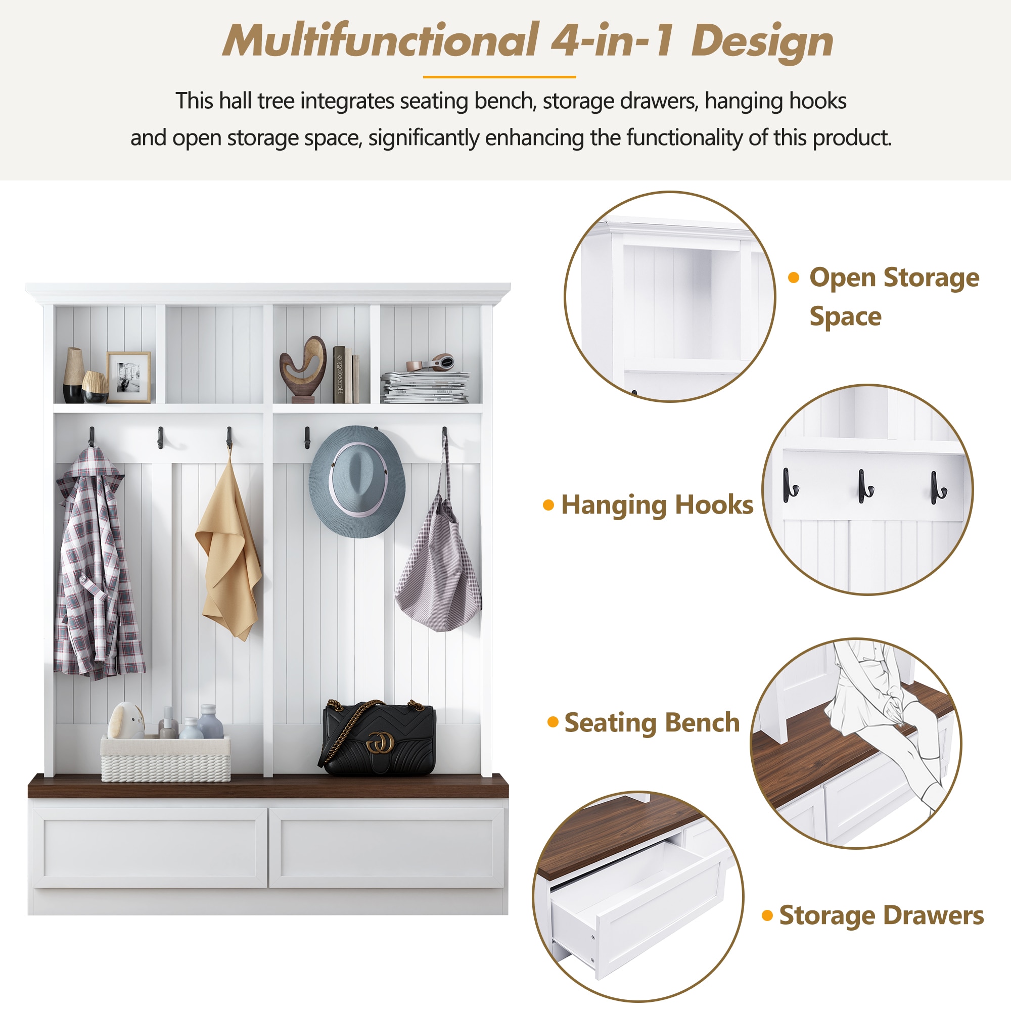 Flynama SH05660K Hall-Trees - View #4