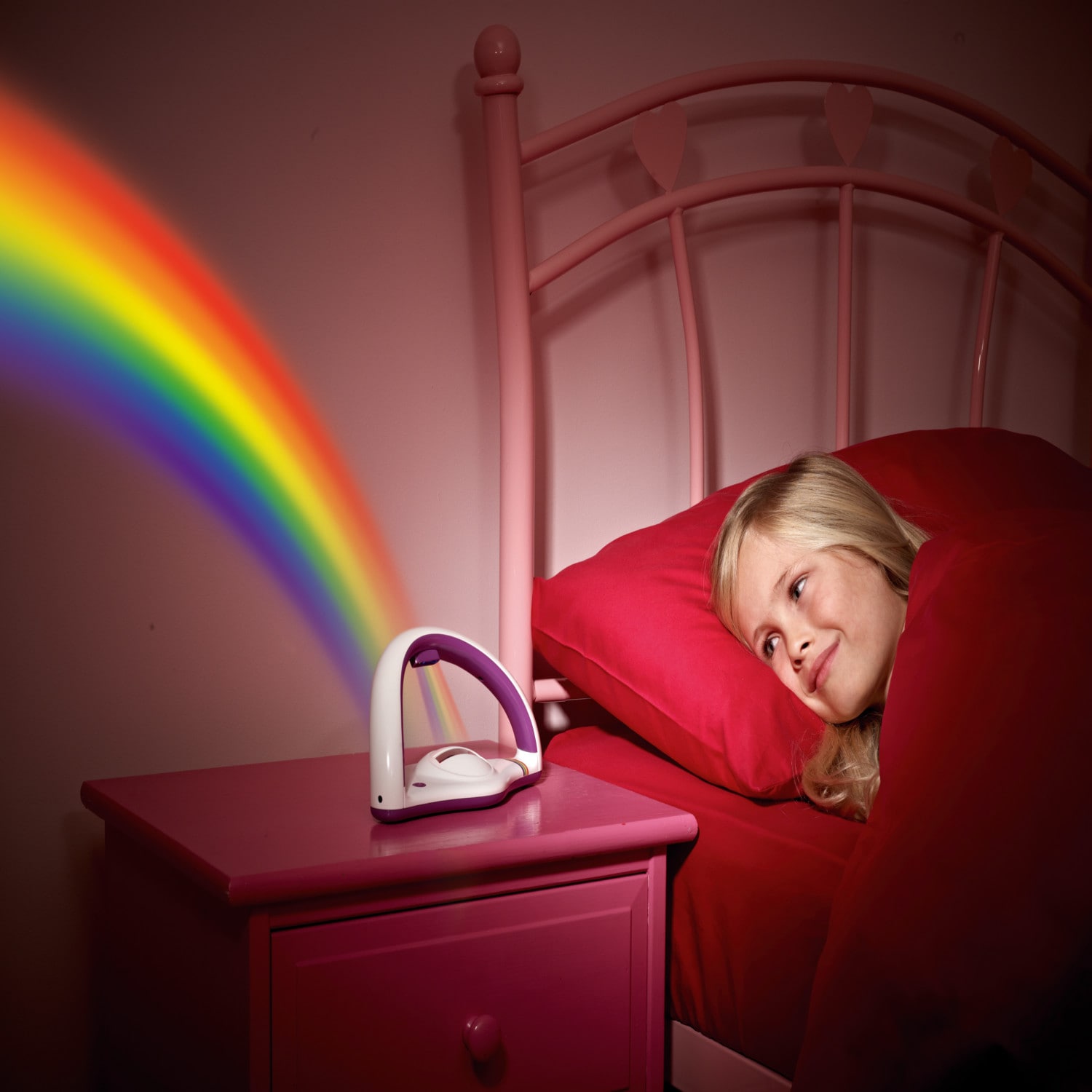 My Very Own Rainbow LED Semicircular Projector for Kids