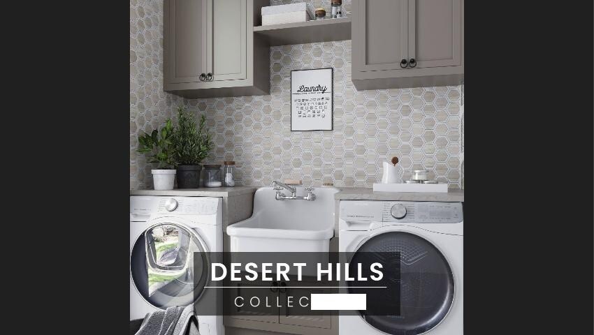 Apollo Tile Desert Hills Gray and Beige 12-in x 14-in Polished Natural Stone Marble Uniform Squares Patterned Floor and Wall Tile (5.53-sq. ft/ Carton)