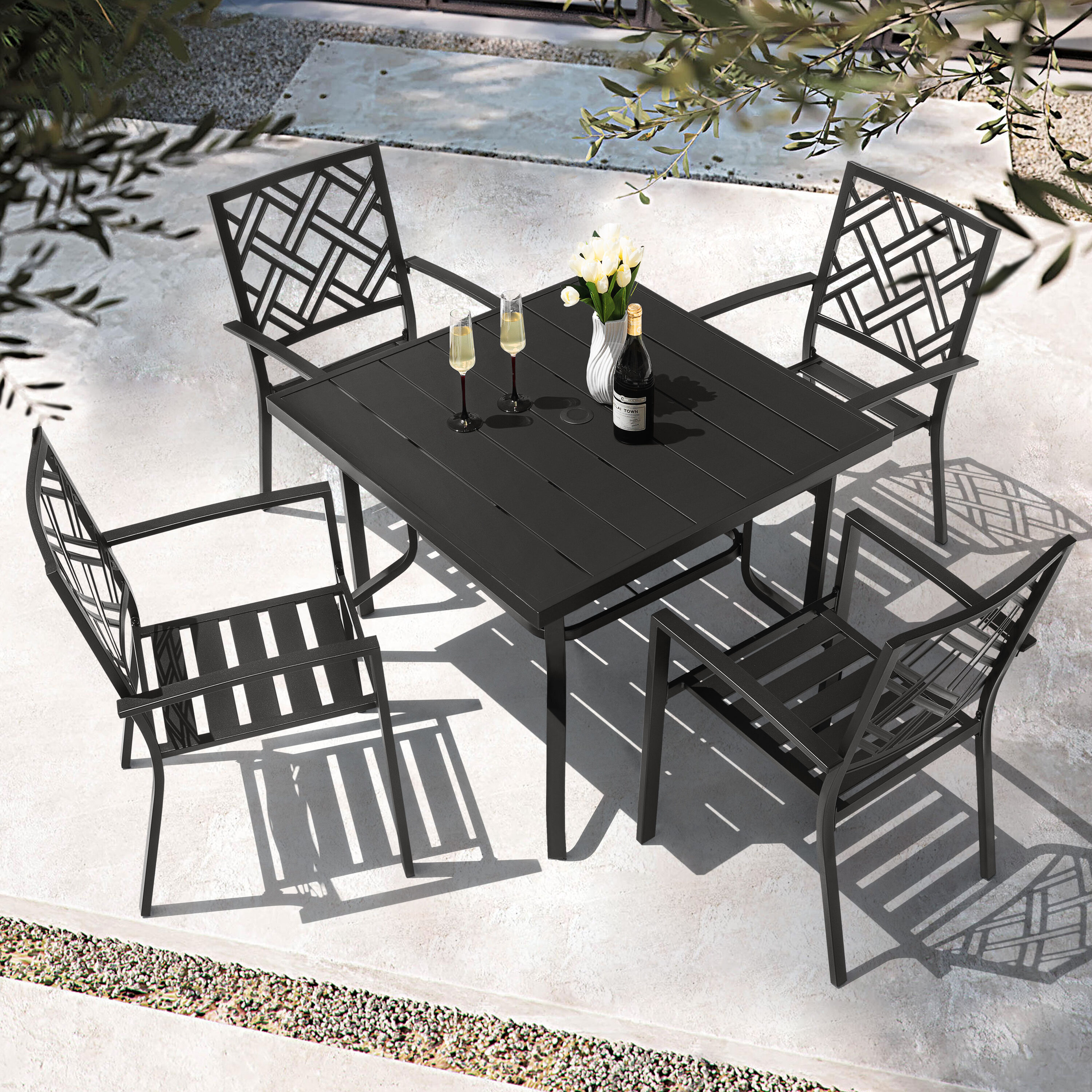 Nuu Garden SD153F-T102 Patio-Dining-Sets - View #3