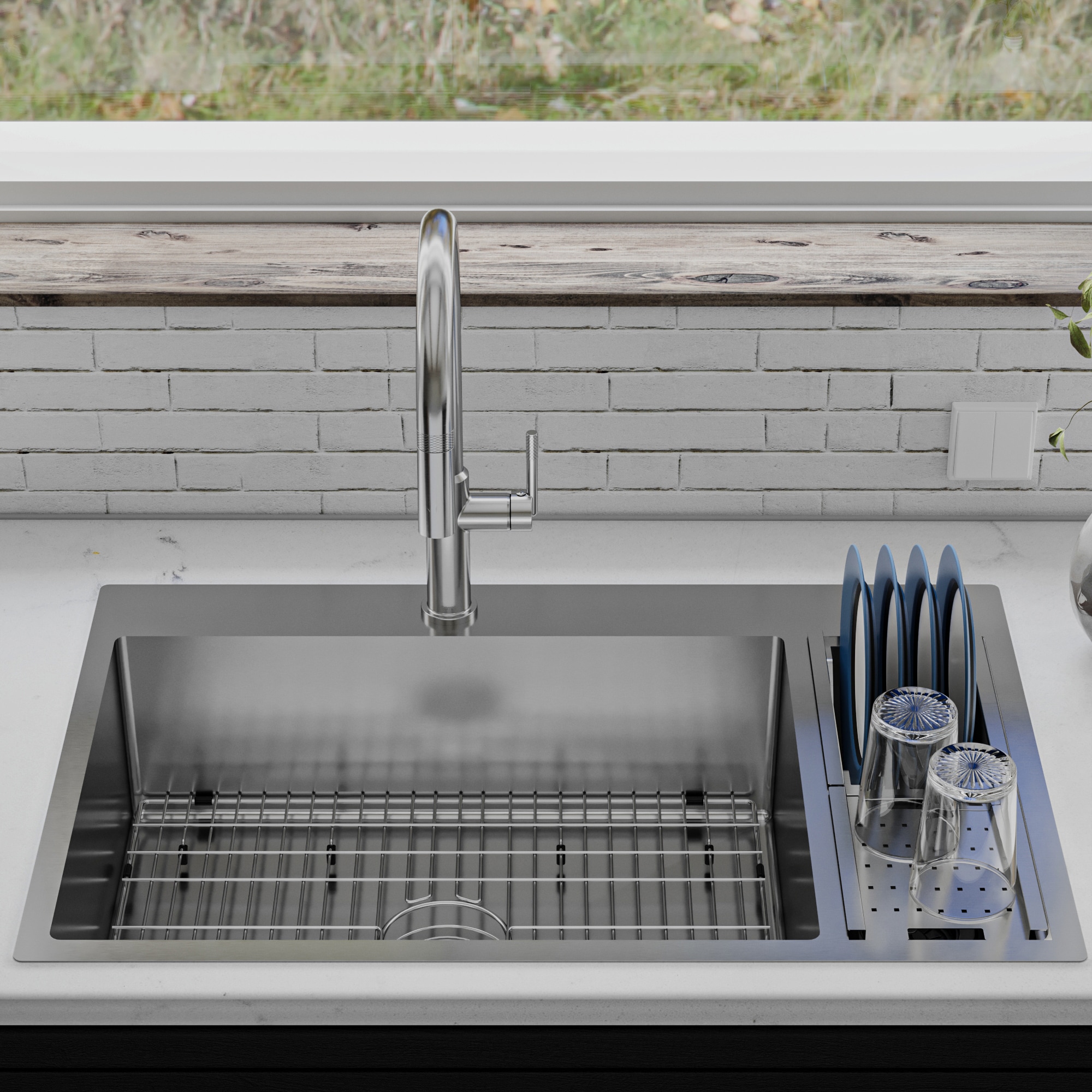 allen + roth PLLSS1000KIT Kitchen-Sinks - View #10