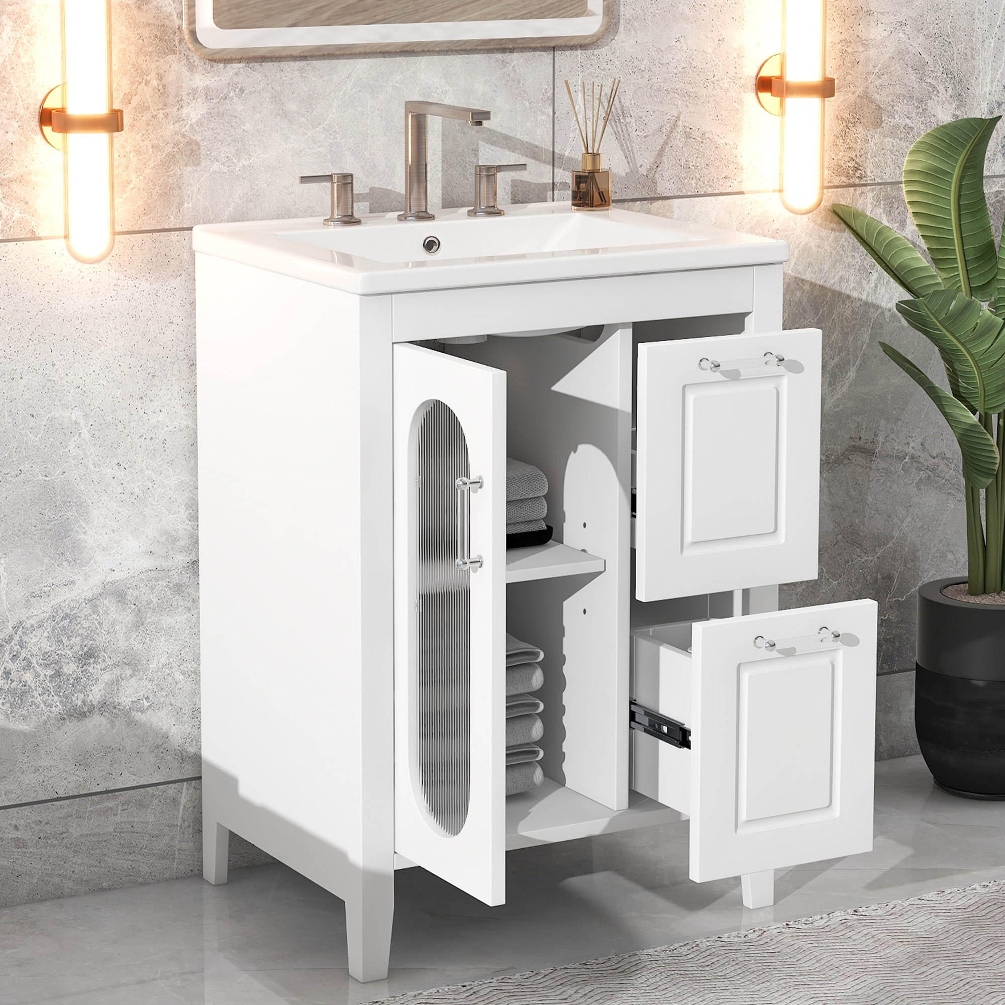 Siavonce ZX-105202 Bath-Vanity-Combo - View #2