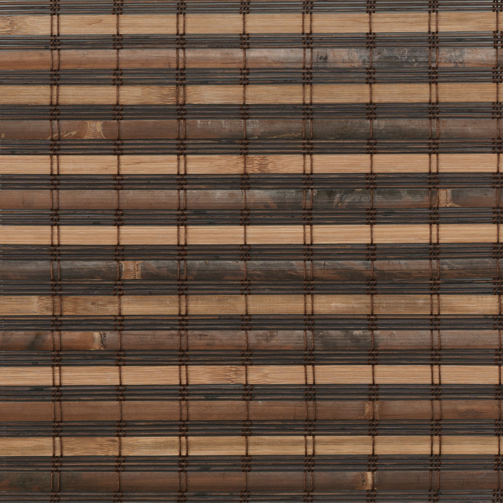 Bali 10B-63759 Nicaragua Chocolate Light filtering Reed Roman shade swatch