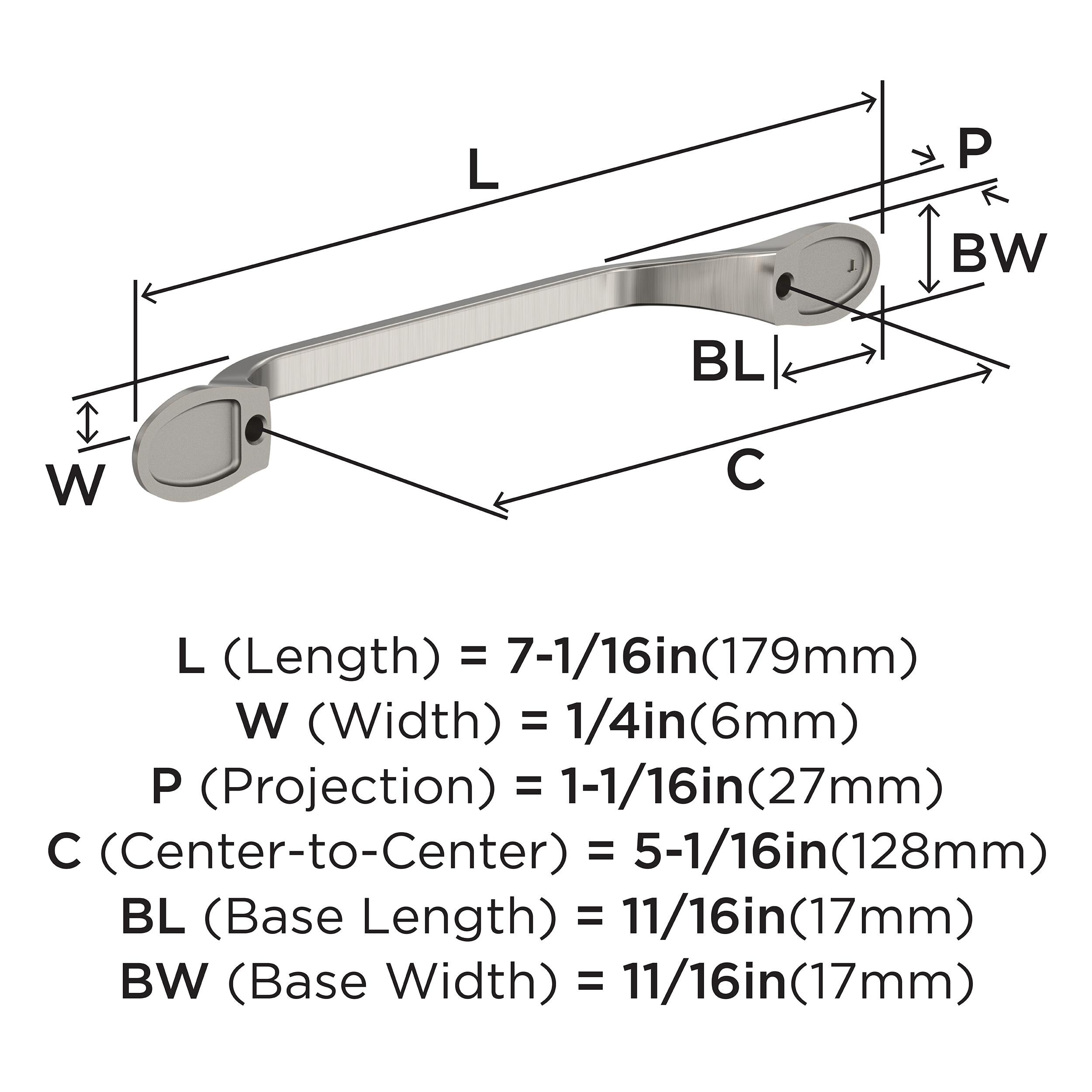 Amerock BP2193726 Cabinet-Pulls - View #4