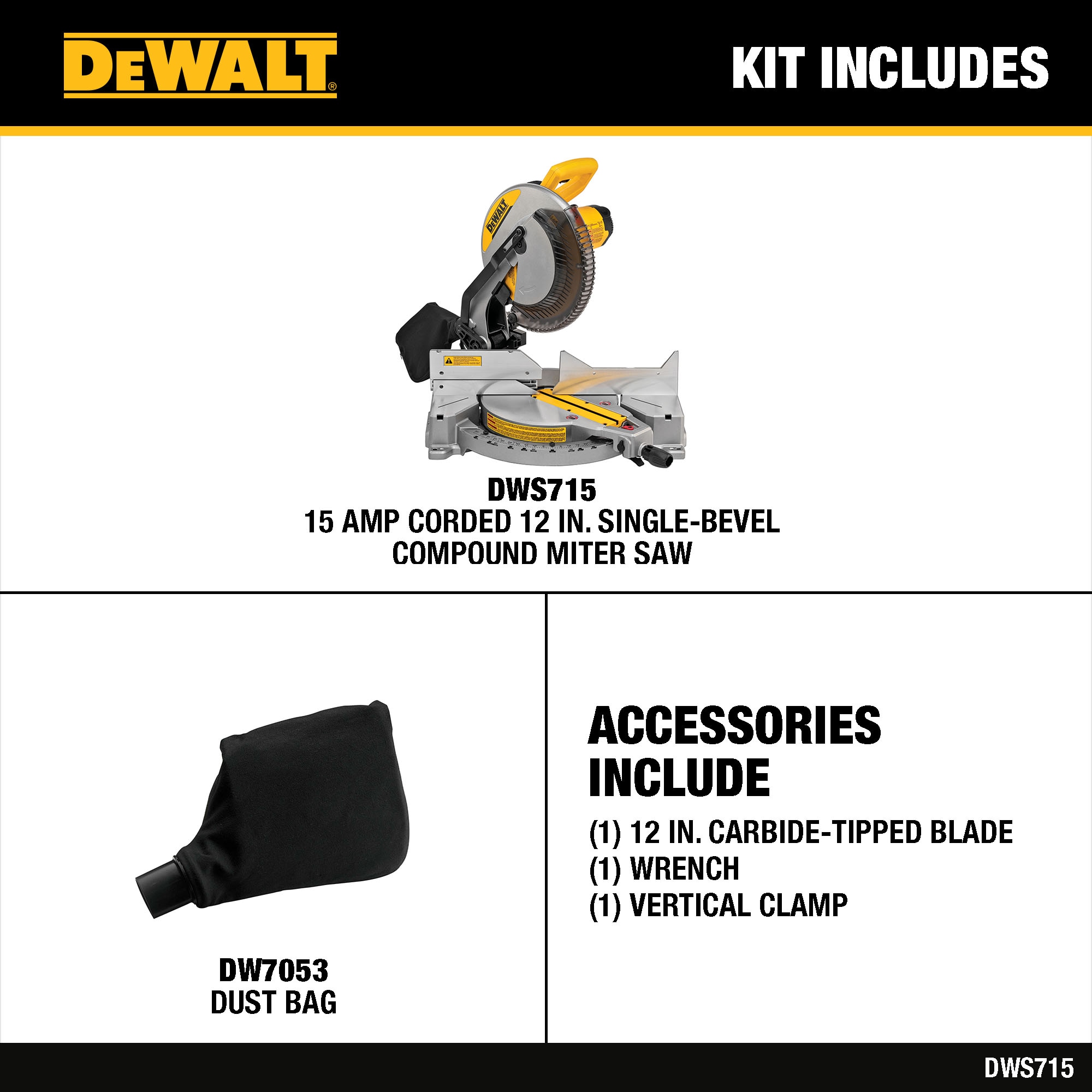 DEWALT DWS715 b100060 - View #3