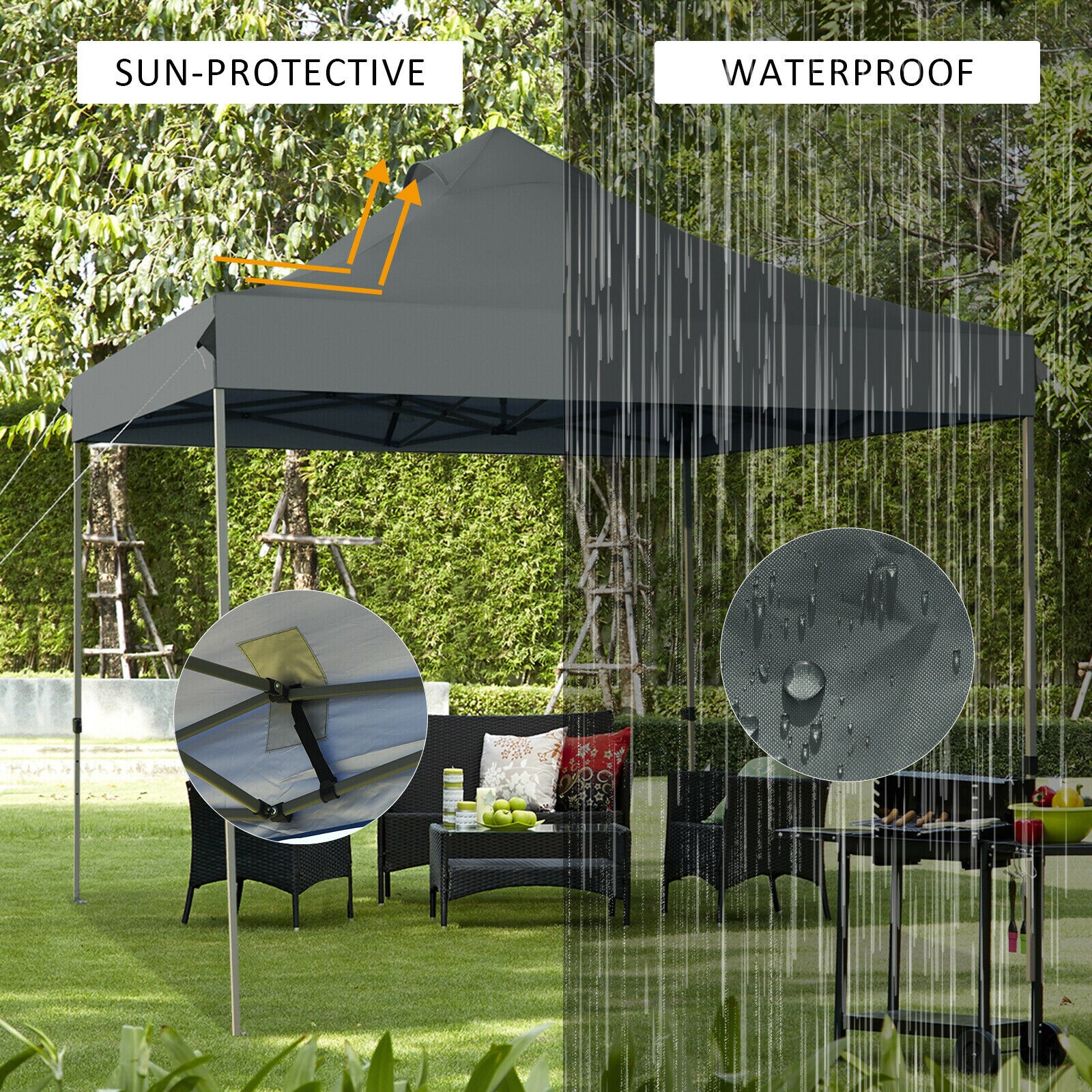 Clihome CWCH-OP70AD658GR Canopies-Sl - View #8