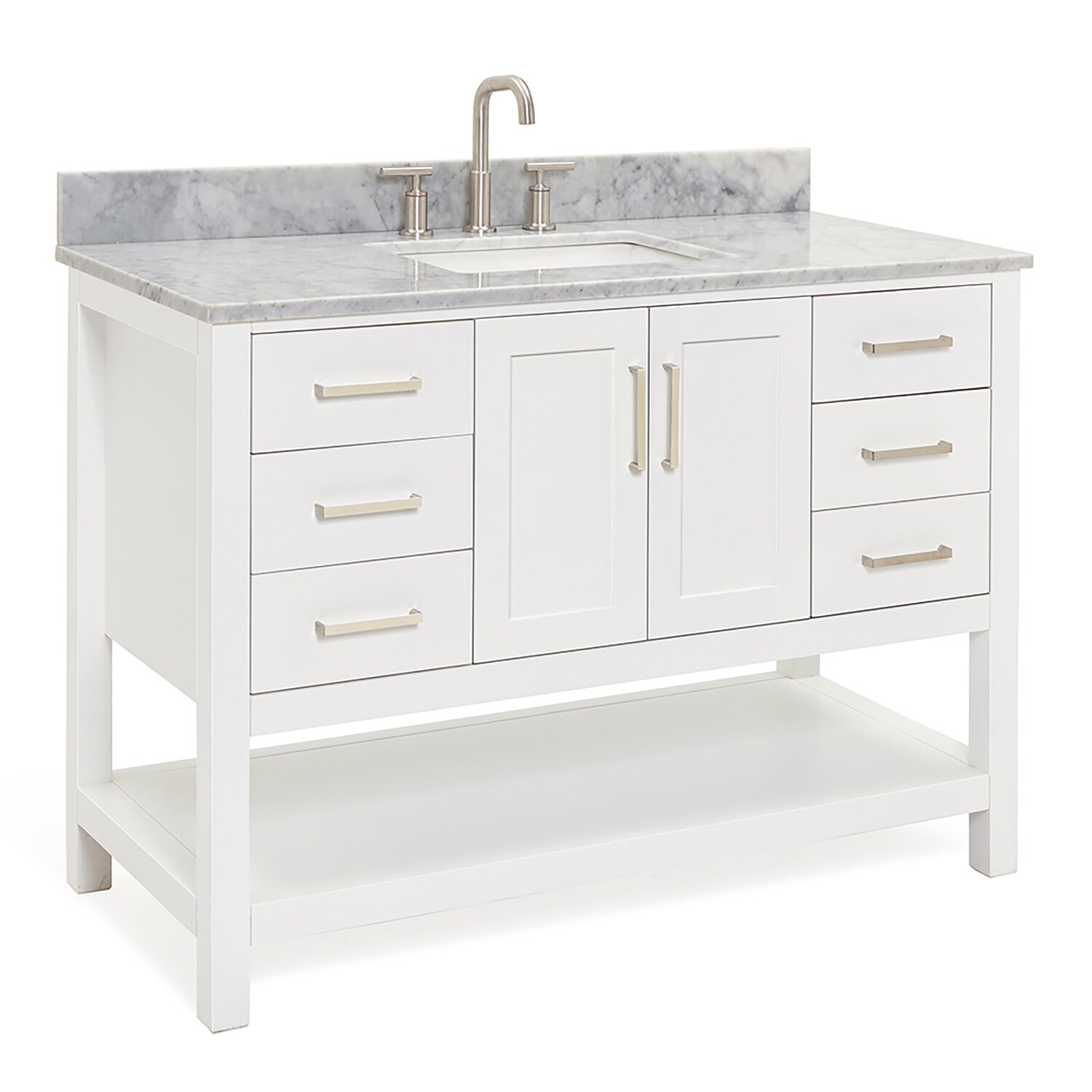 ARIEL S049SCW2RVOWHT Bath-Vanity-Combo - View #3