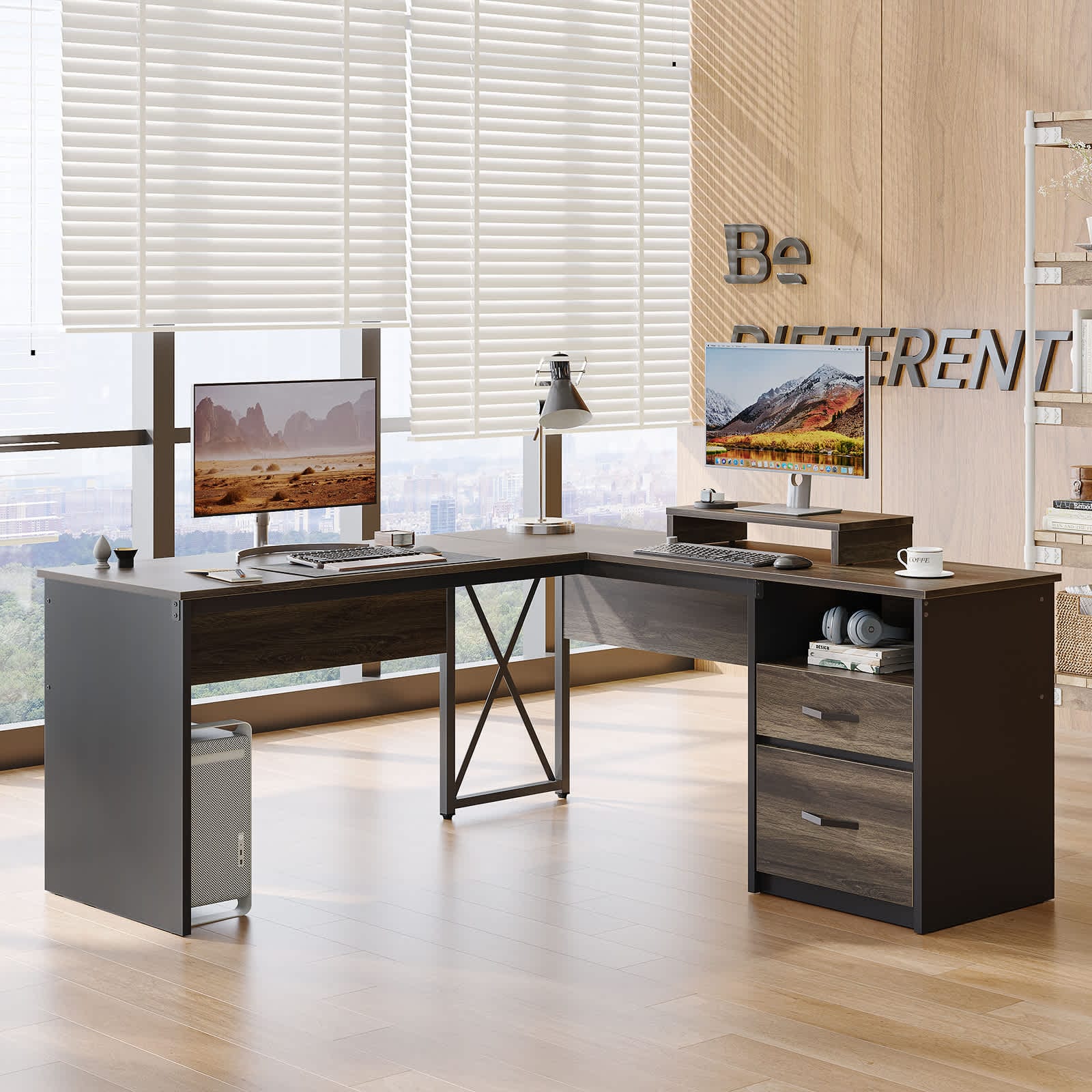 Bestier LOW-H100914E-RGOD desks - View #4