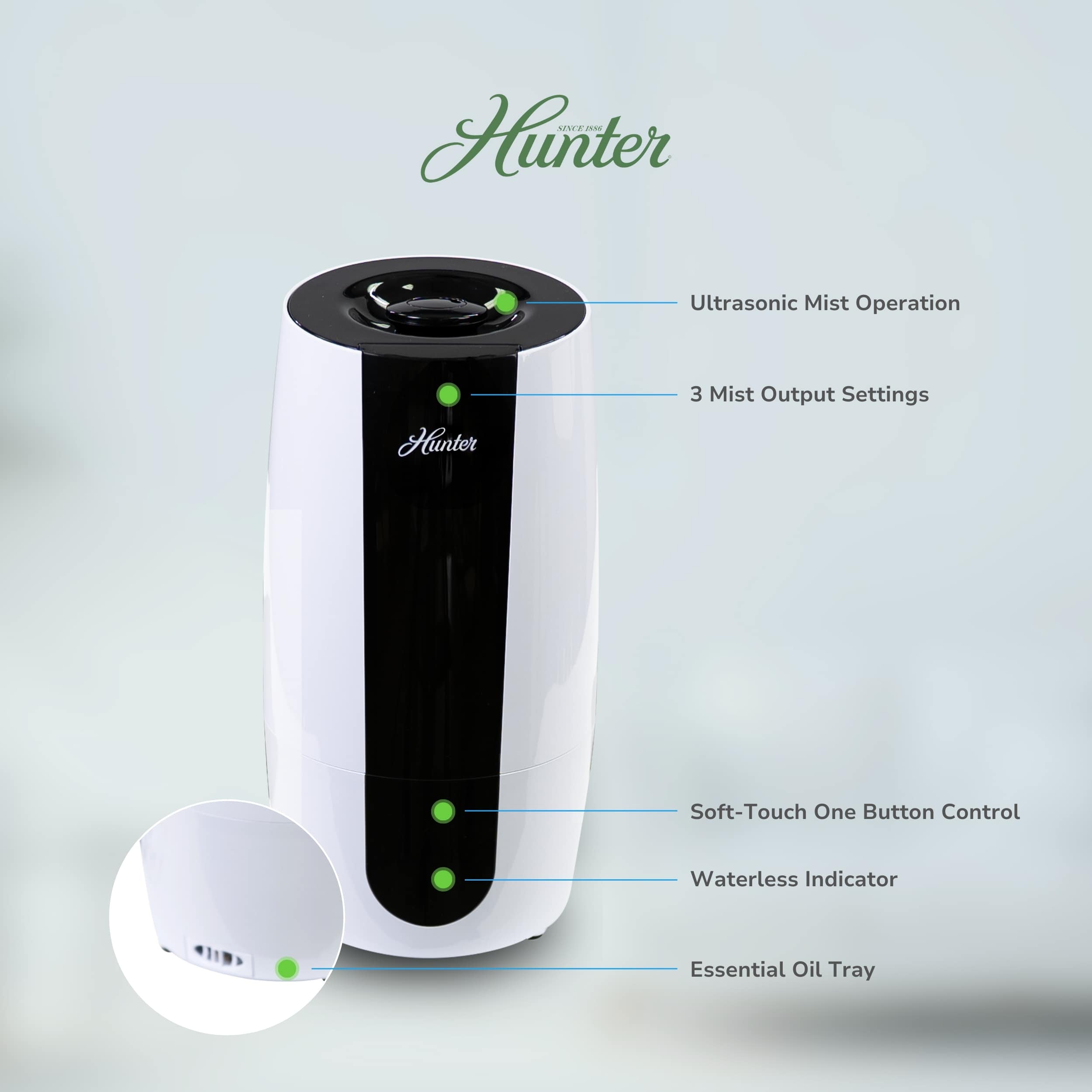 Hunter HHU475-WHT t040290 - View #4