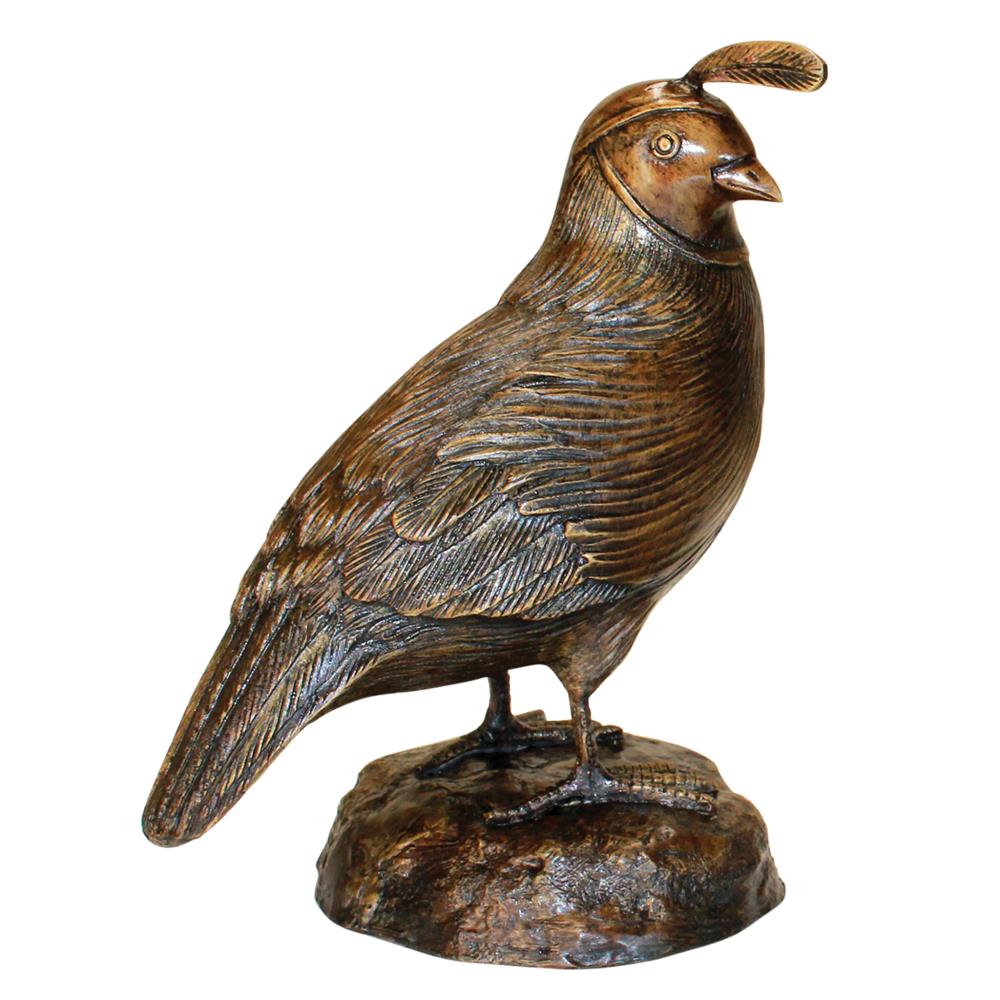 Design Toscano 10-in H x 5.5-in W Bronze Animal Garden Statue in the ...