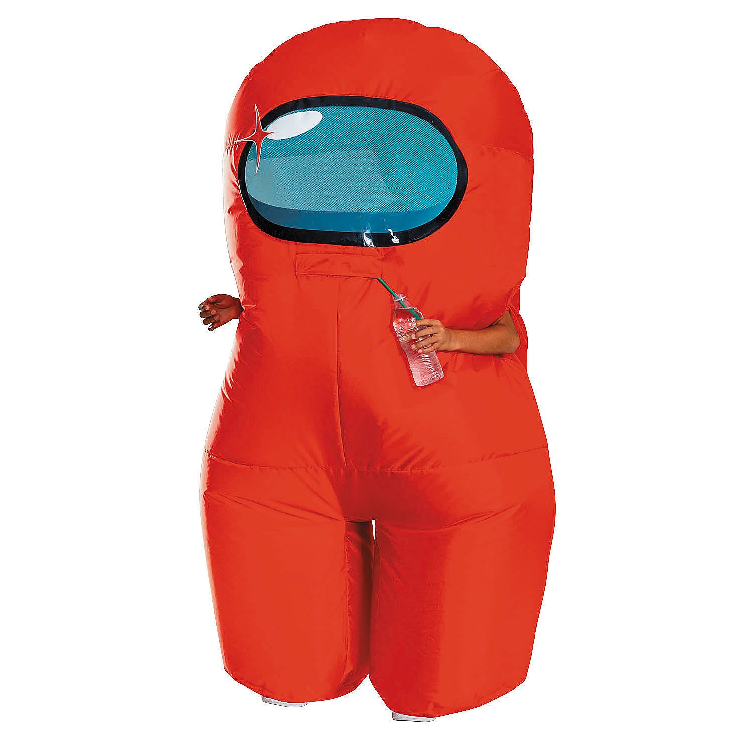 Fun Express Kids Inflatable Among Us Red Imposter Costume - One Size at ...