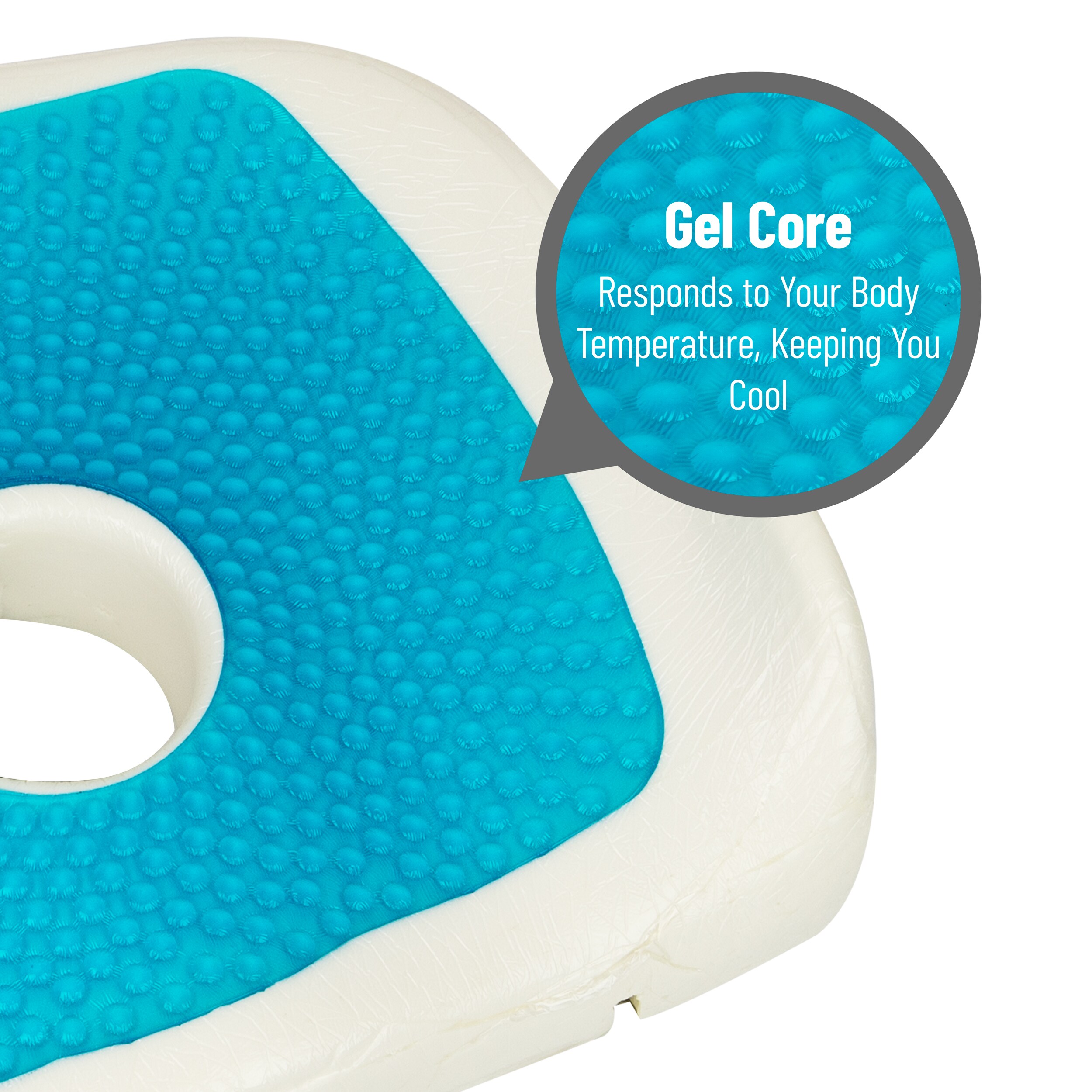 Mind Reader GELCUSH-BLU Orthopedic-Pillows-Cushions - View #4