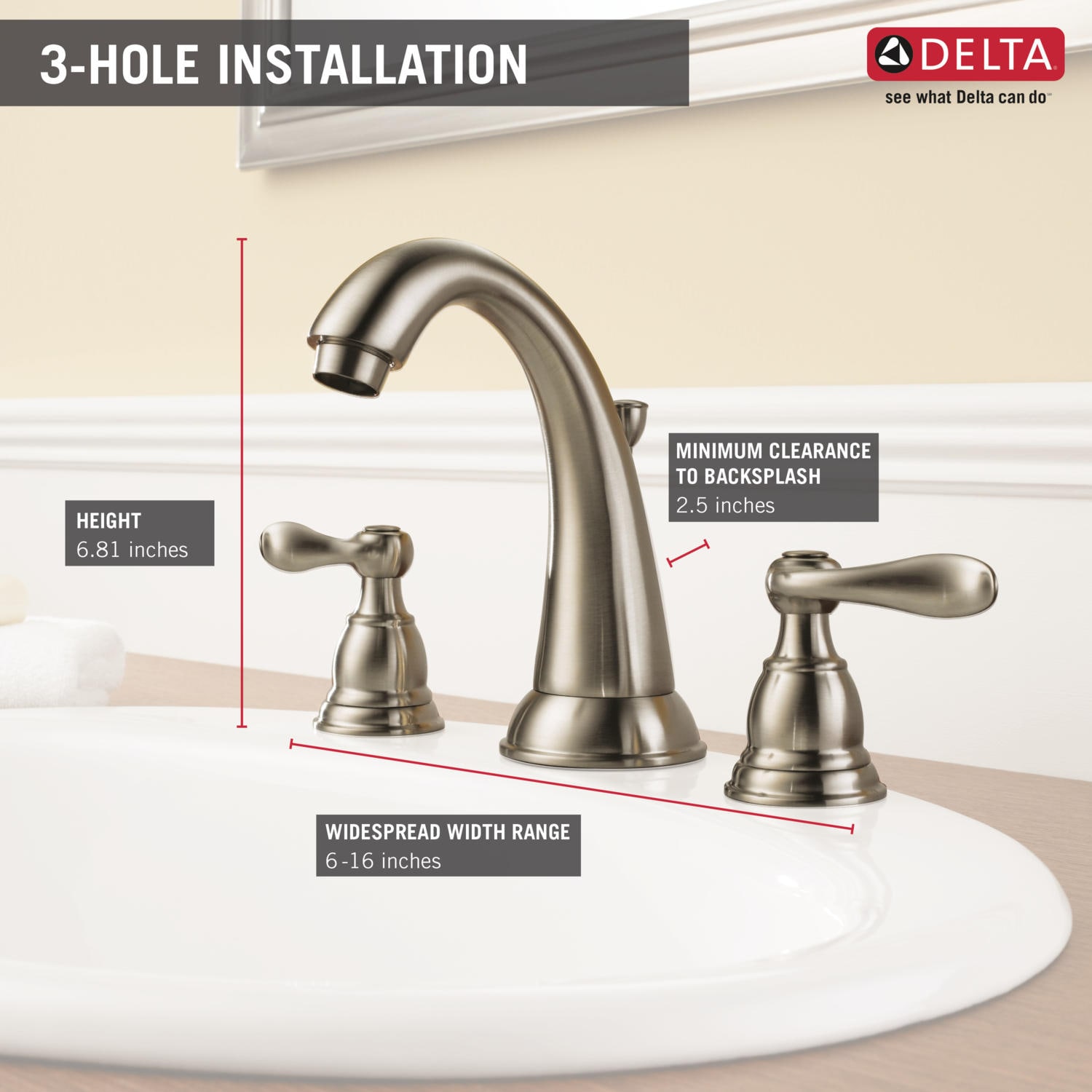 Delta B3596LF-SS Lavatory-Faucets - View #3