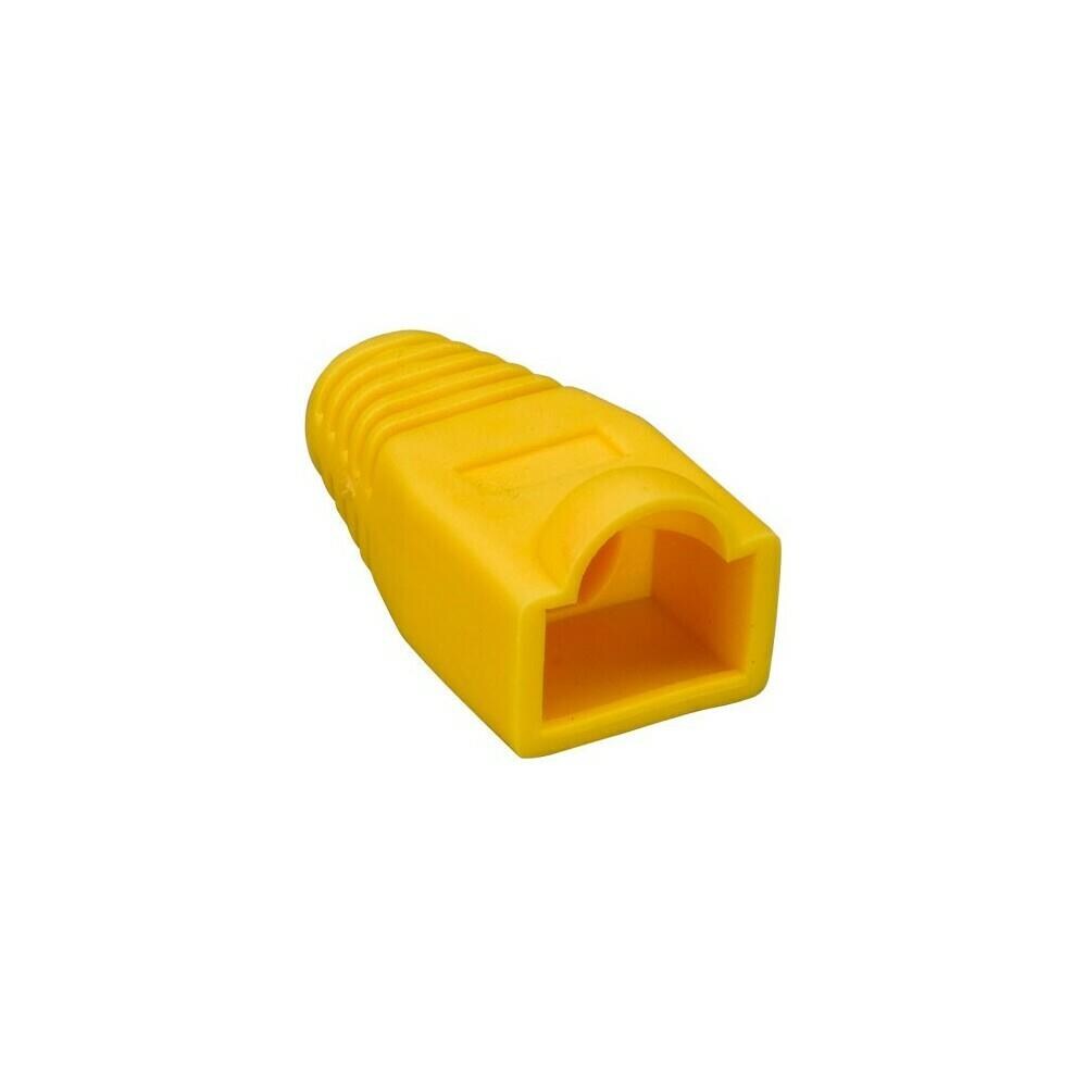 SkilledPower ZX9CNCT1372 Cat6 RJ45 Strain Relief Boot- Black, 50