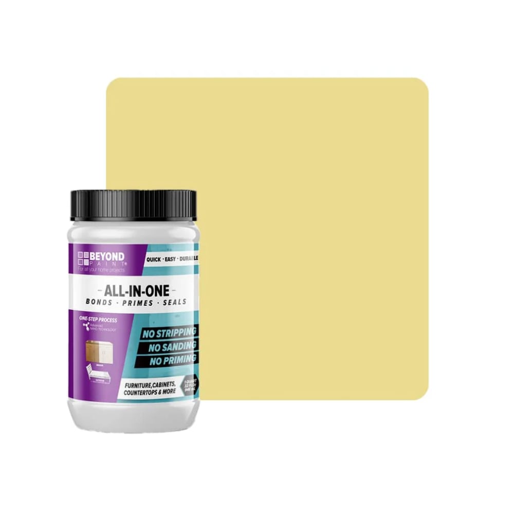 Beyond Paint BP01 Cabinets- Countertops- and- Furniture Flat Butter cream ( 1-quart )