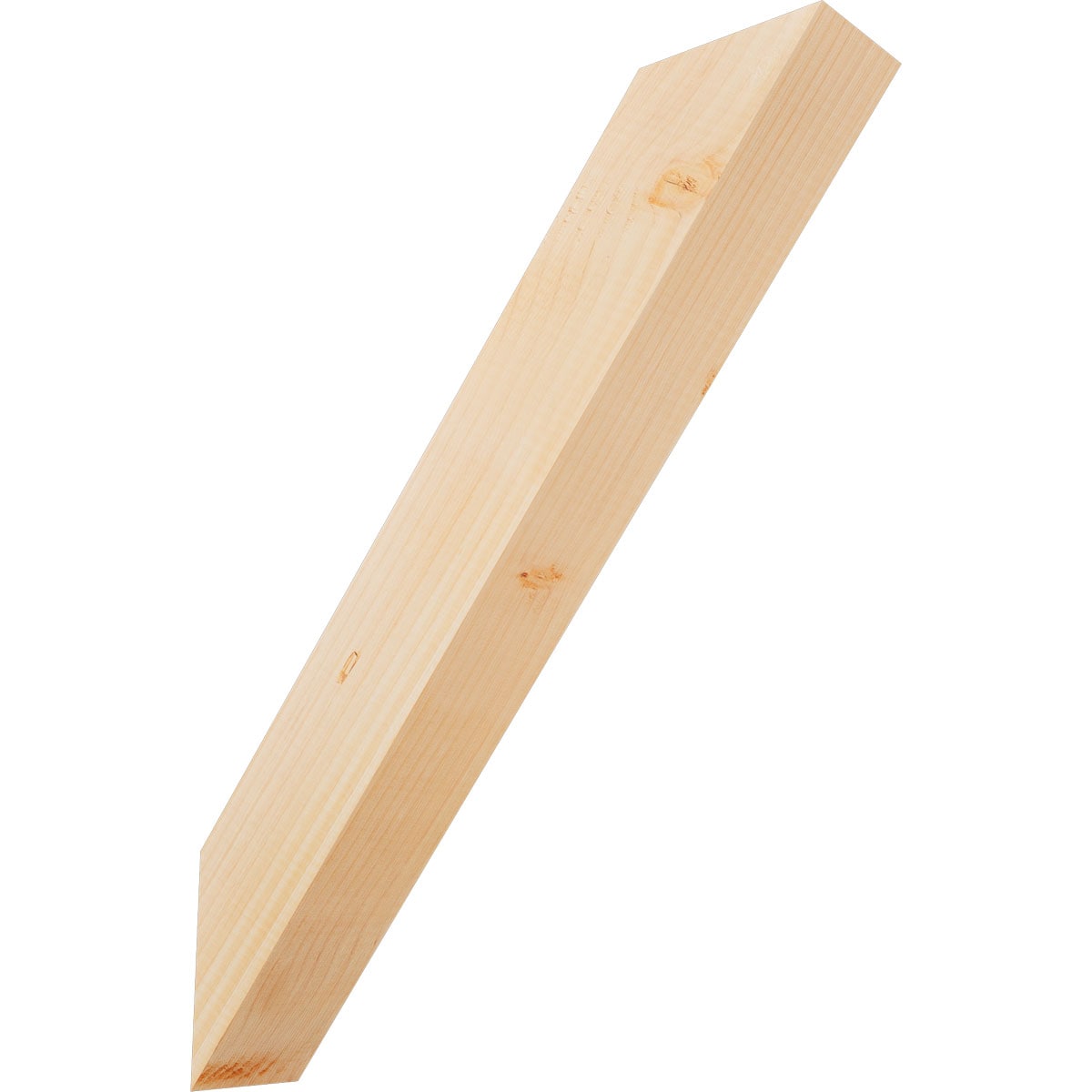 Ekena Millwork BRC04X18X22TRA00SDF 3-1/2-in x 18-in x 22-in Douglas Fir Unfinished Wood Traditional smooth