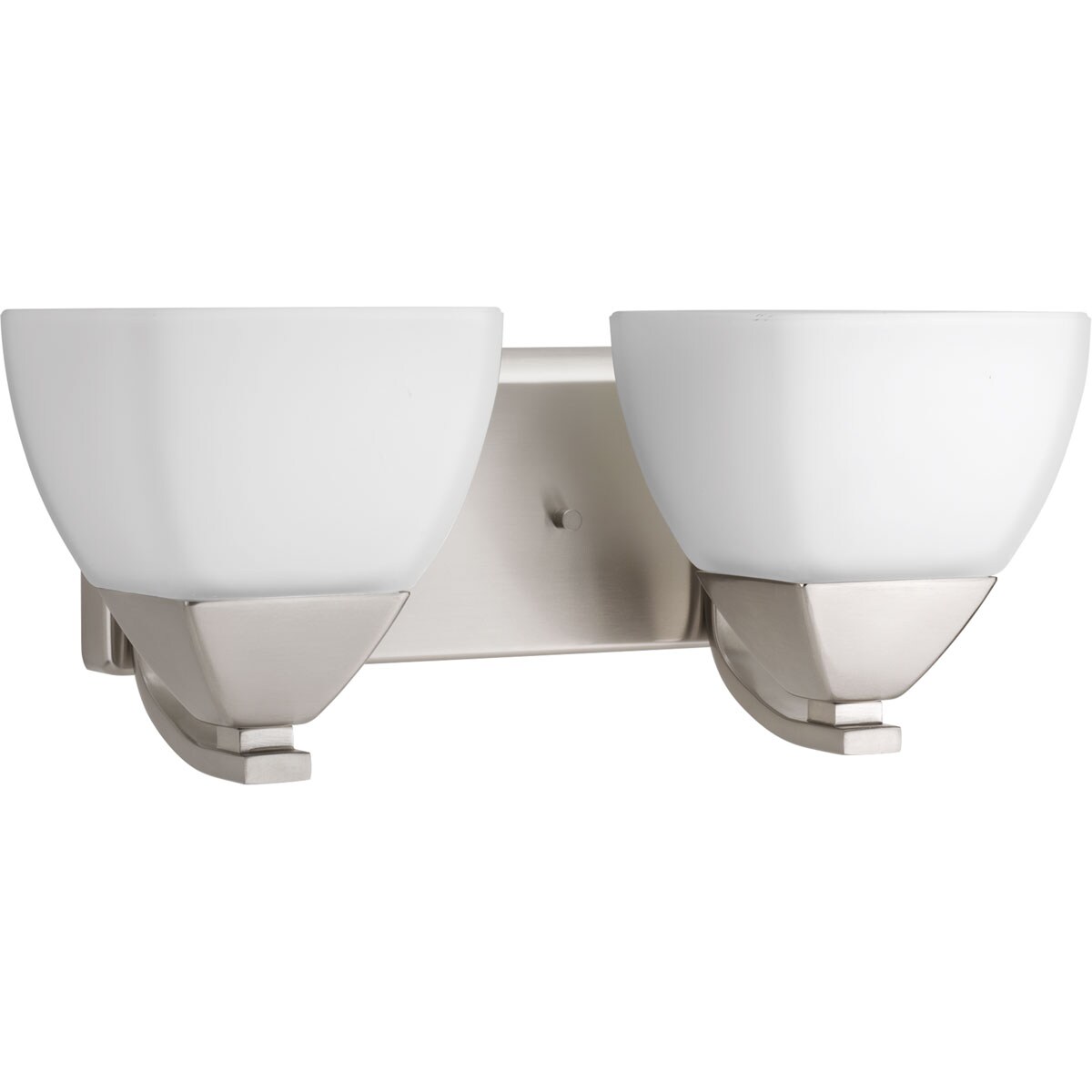  P2701-09 Appeal 14.62-in 2 -Light Brushed Nickel Transitional Vanity light