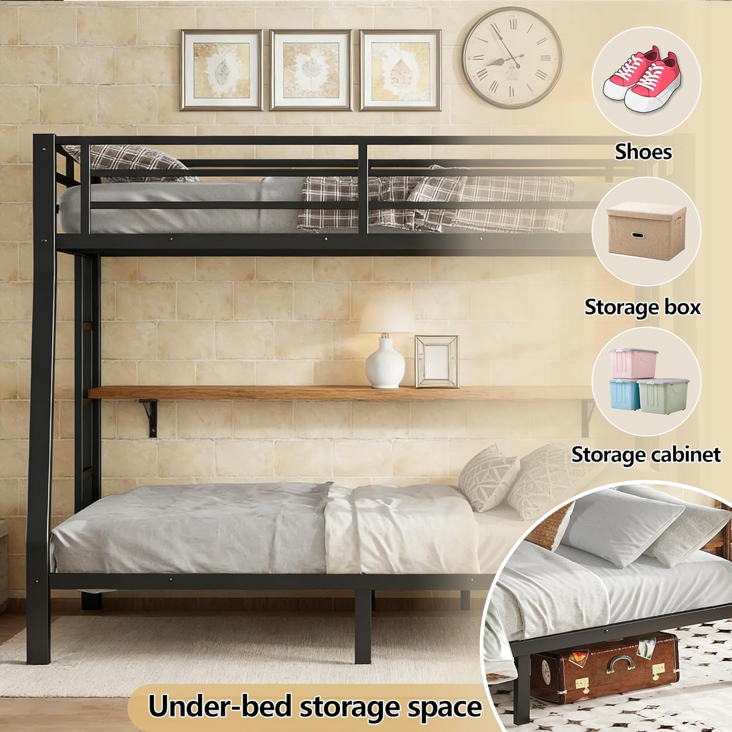 Bellemave Z00238BMFXLQ Bunk-Beds - View #9