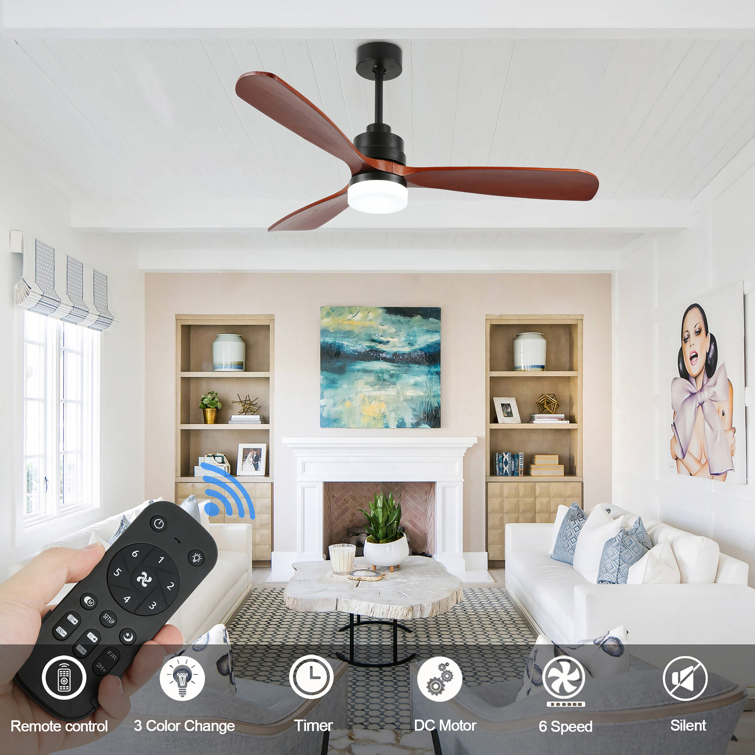 Oaks Decor DC5202 Ceiling-Fans - View #9