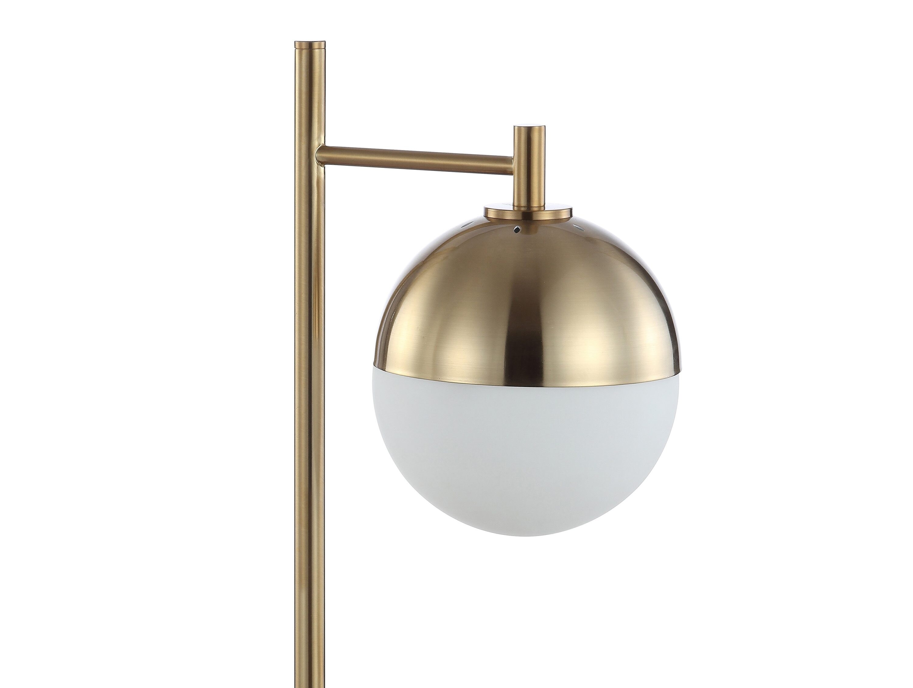 gold sphere table lamp