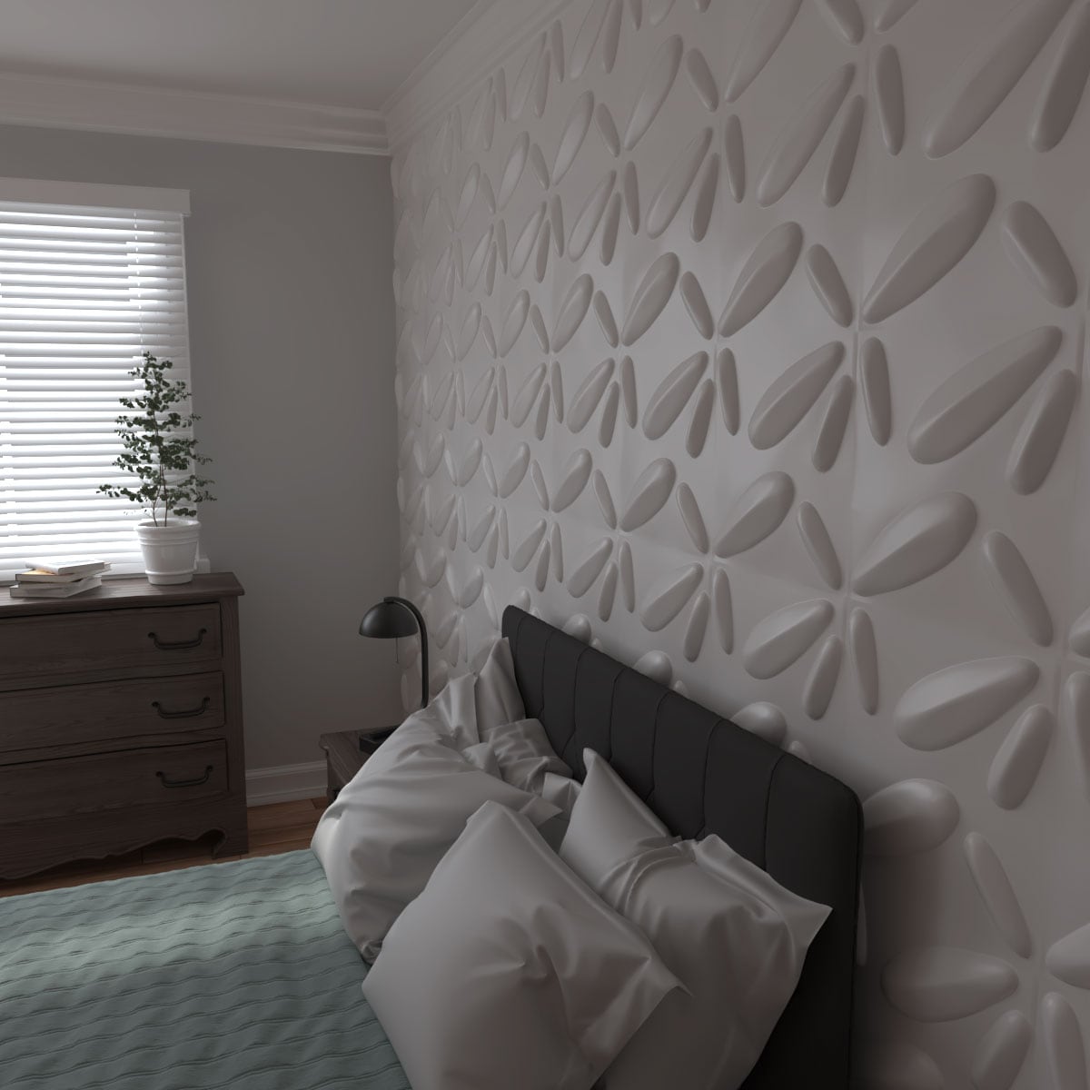 Ekena Millwork WP20X20PLWH-CASE-50 Wall-Panels - View #12