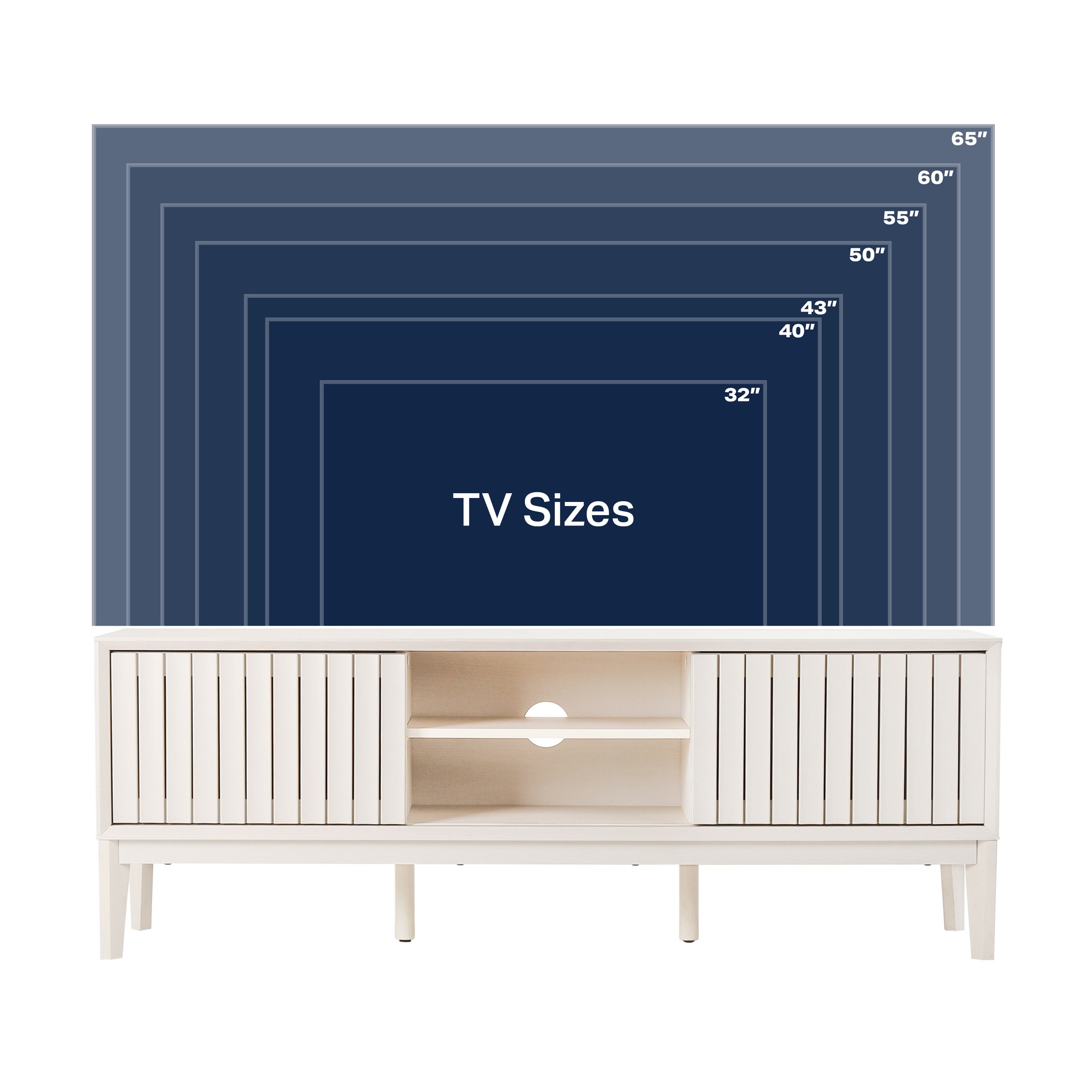 JONATHAN  Y TVS1000C Tv-Stands - View #4