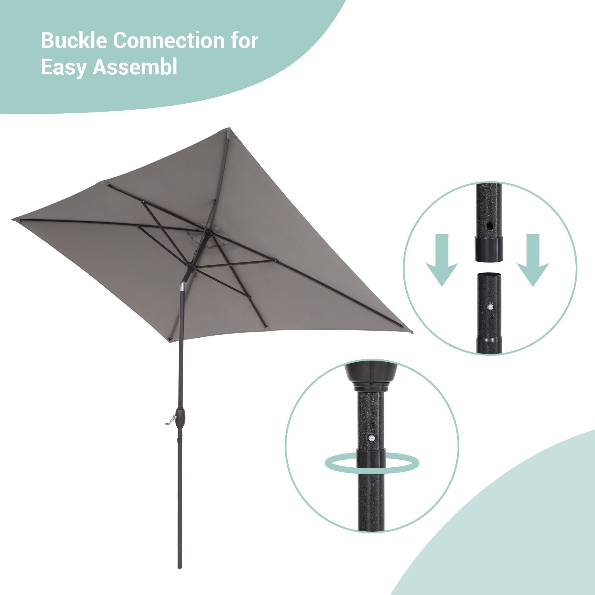 Sonkuki SD-TJLED23GY Umbrellas-2 - View #6