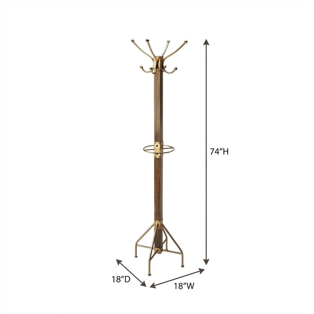 FurniFact BO2533703WHT Coatrack-Stands-Pedestals - View #4