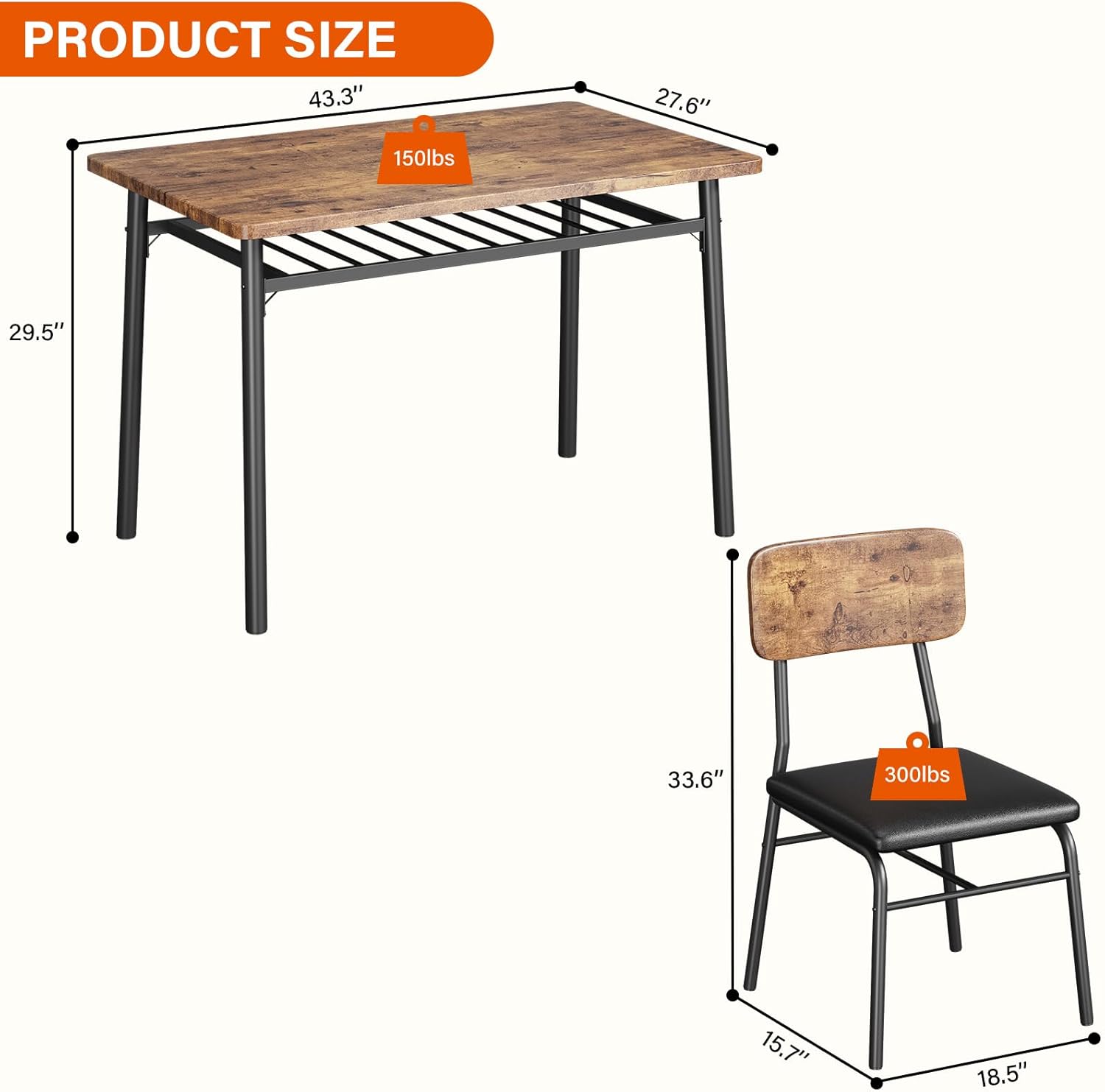 Garvee LAGZ2604140462 Dining-Sets - View #2