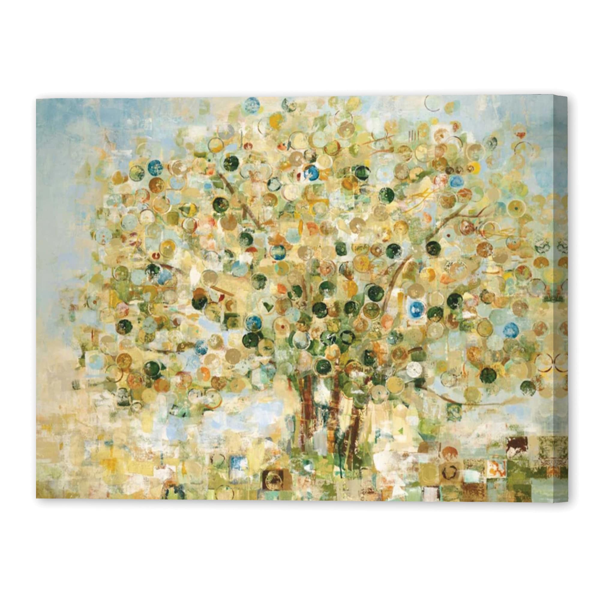 Somerset House Embrace Fine Art Giclee Print on Gallery Wrap Canvas