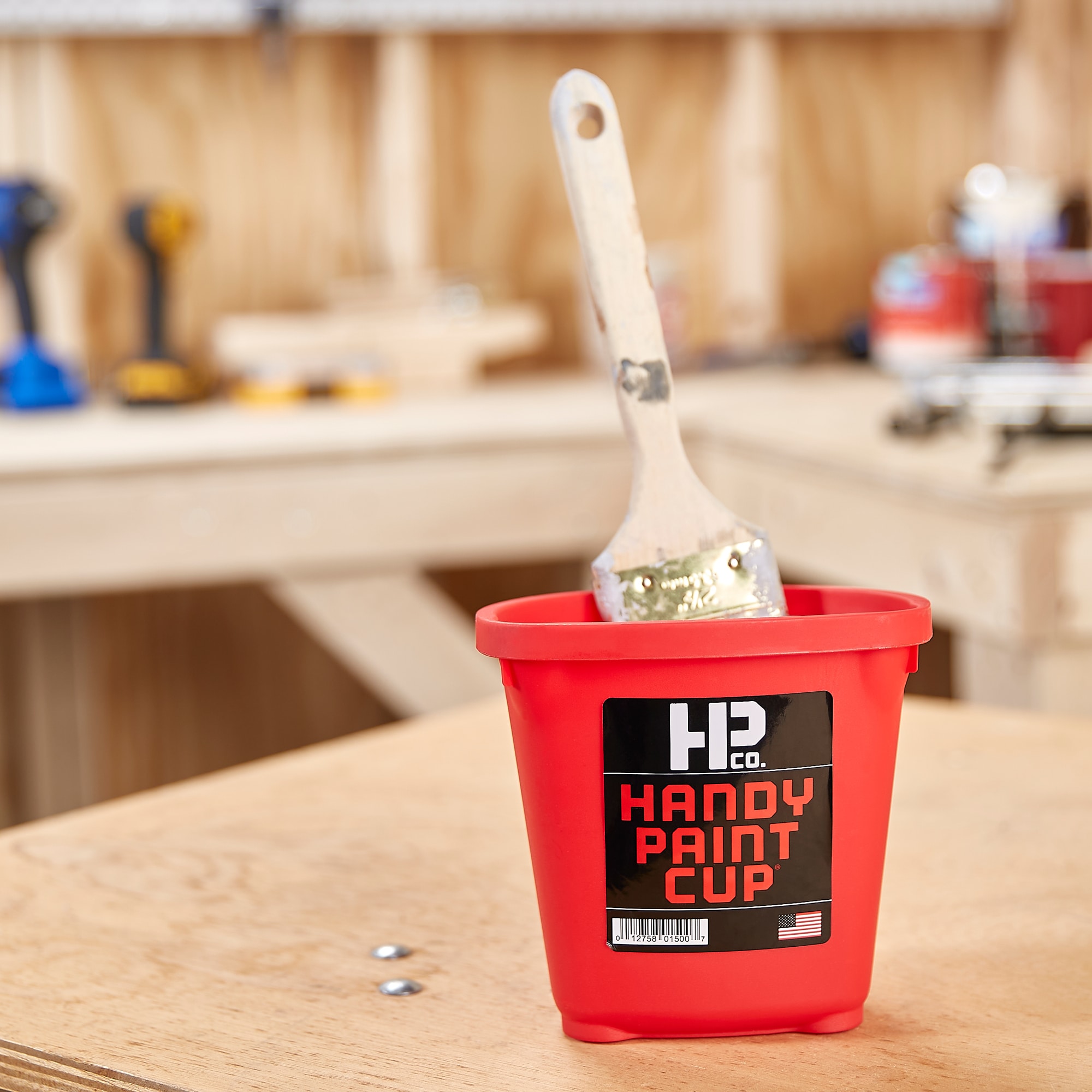 Handy Paint Cup Red 1 pt Paint Pail - Ace Hardware