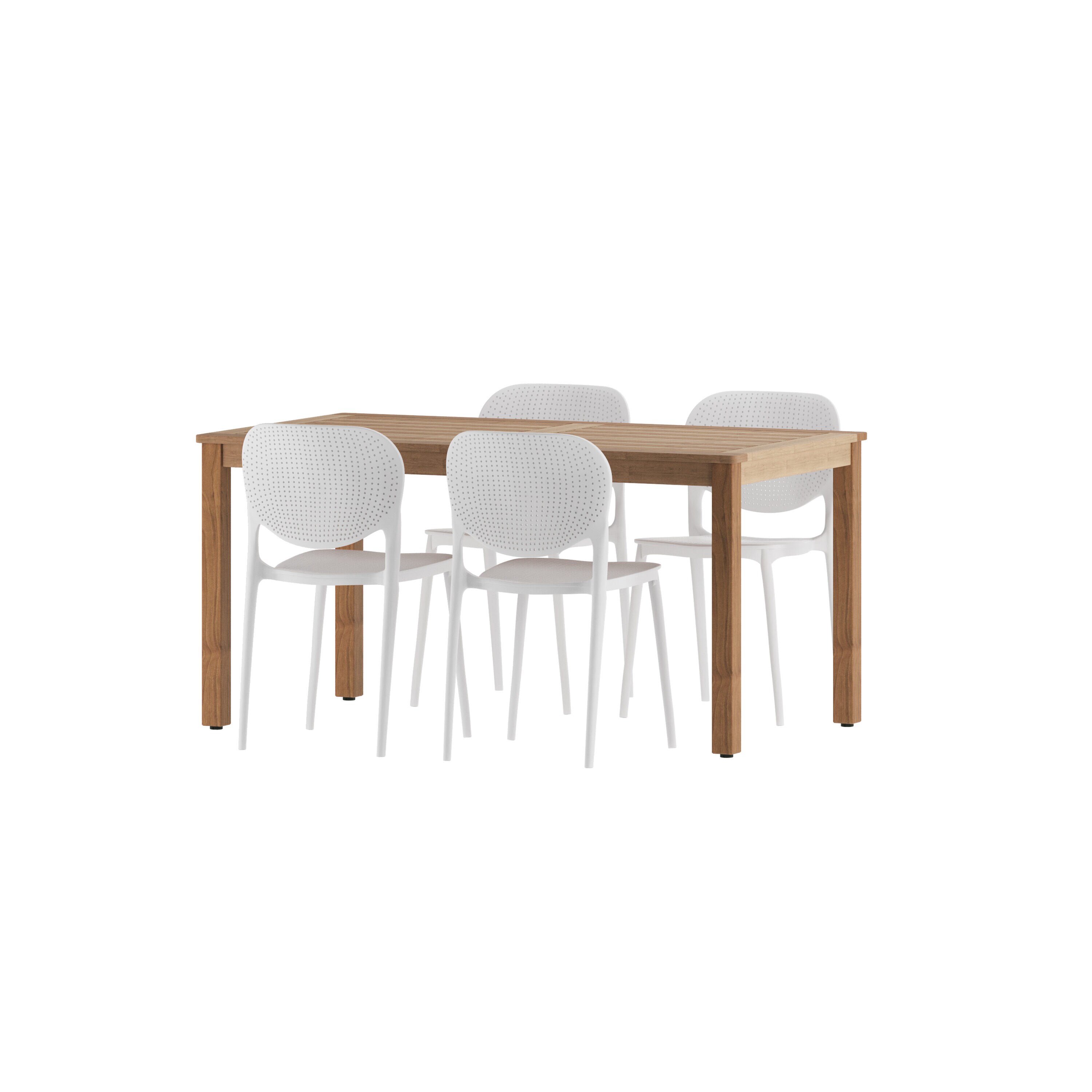 Amazonia LWS ORL-4ISAARM WT Patio-Dining-Sets - View #2