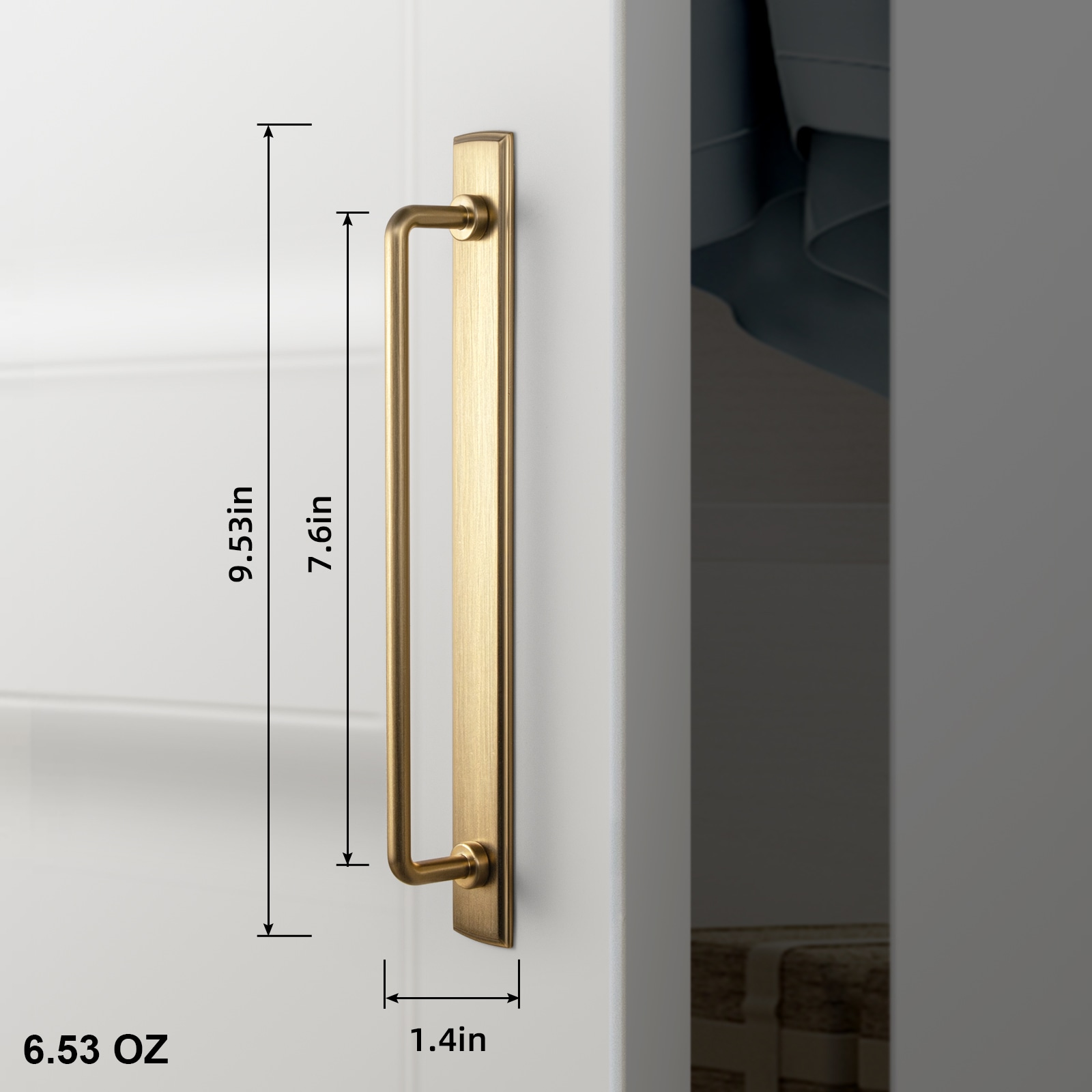 Miaokesen 1827UBR-192-G011-2 Cabinet-Pulls - View #2