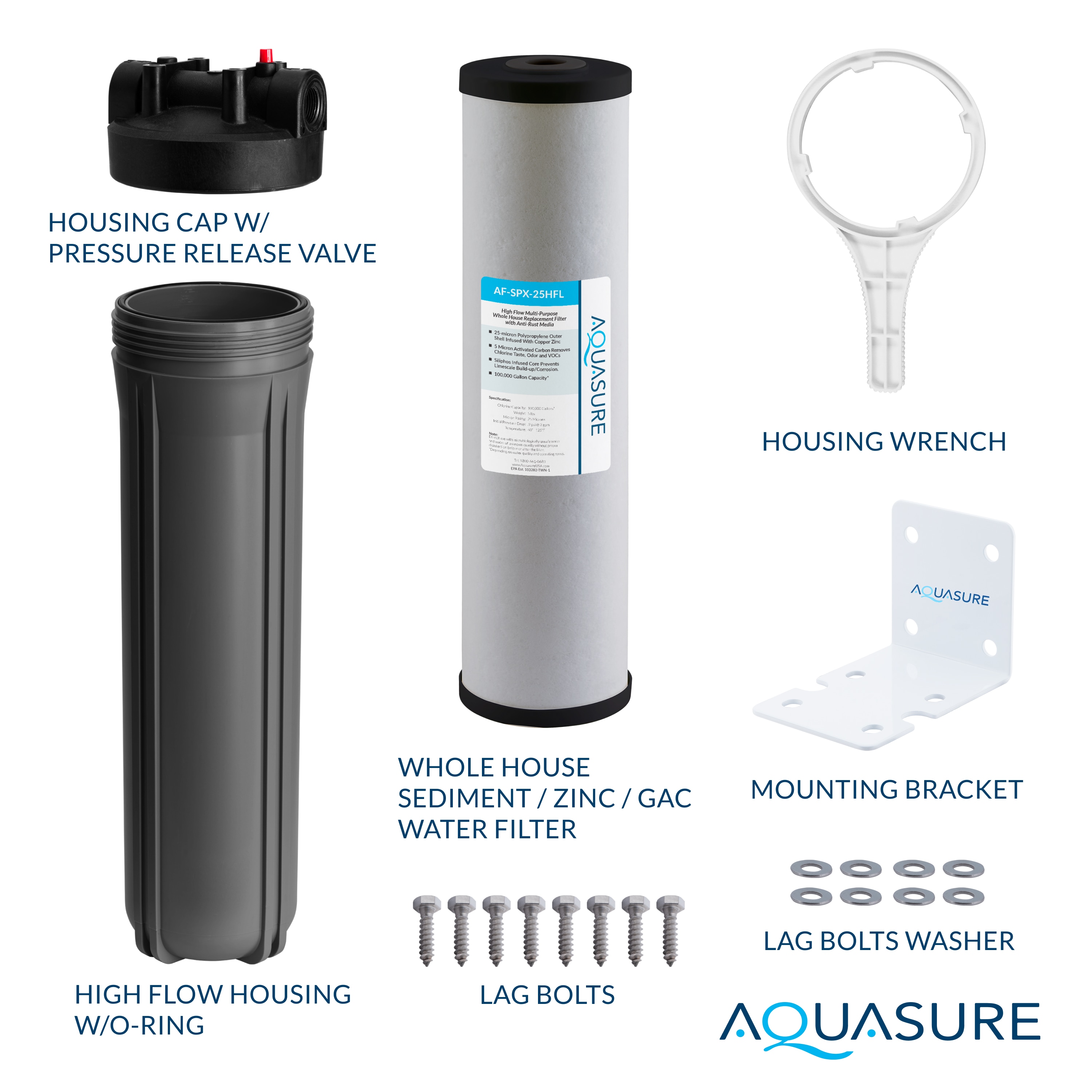 AQUASURE AS-FL-25SPXH Whole-House-Filtration-Systems - View #4