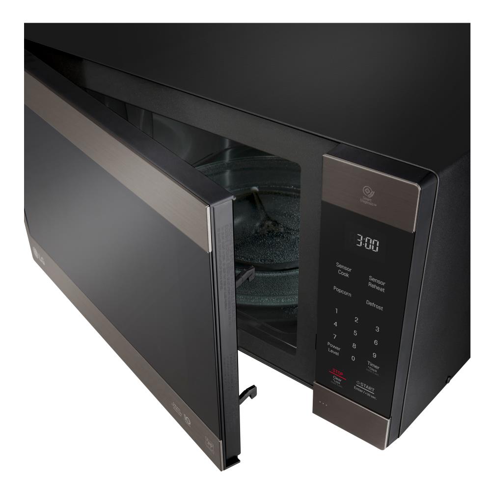 LG Black 1200-watt Microwave Oven/ Toaster Combo (Refurb)
