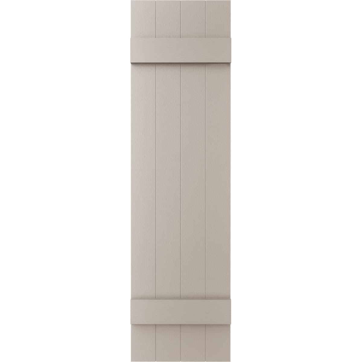 Ekena Millwork LJ4C14X03200CL 14-in W x 32-in H Clay Board and batten Exterior Shutters ( 2 -Pack )
