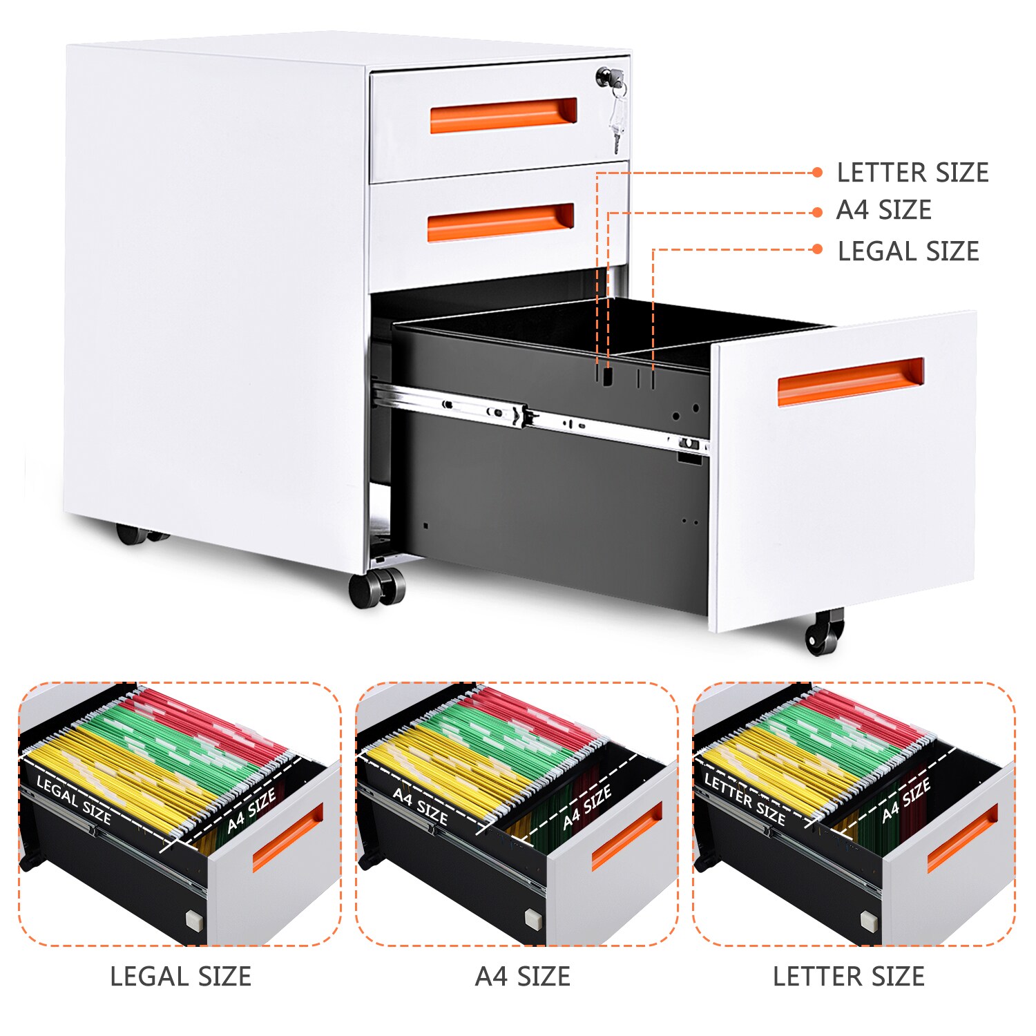 CASAINC LY-WF950GAA Filing-Cabinets - View #4