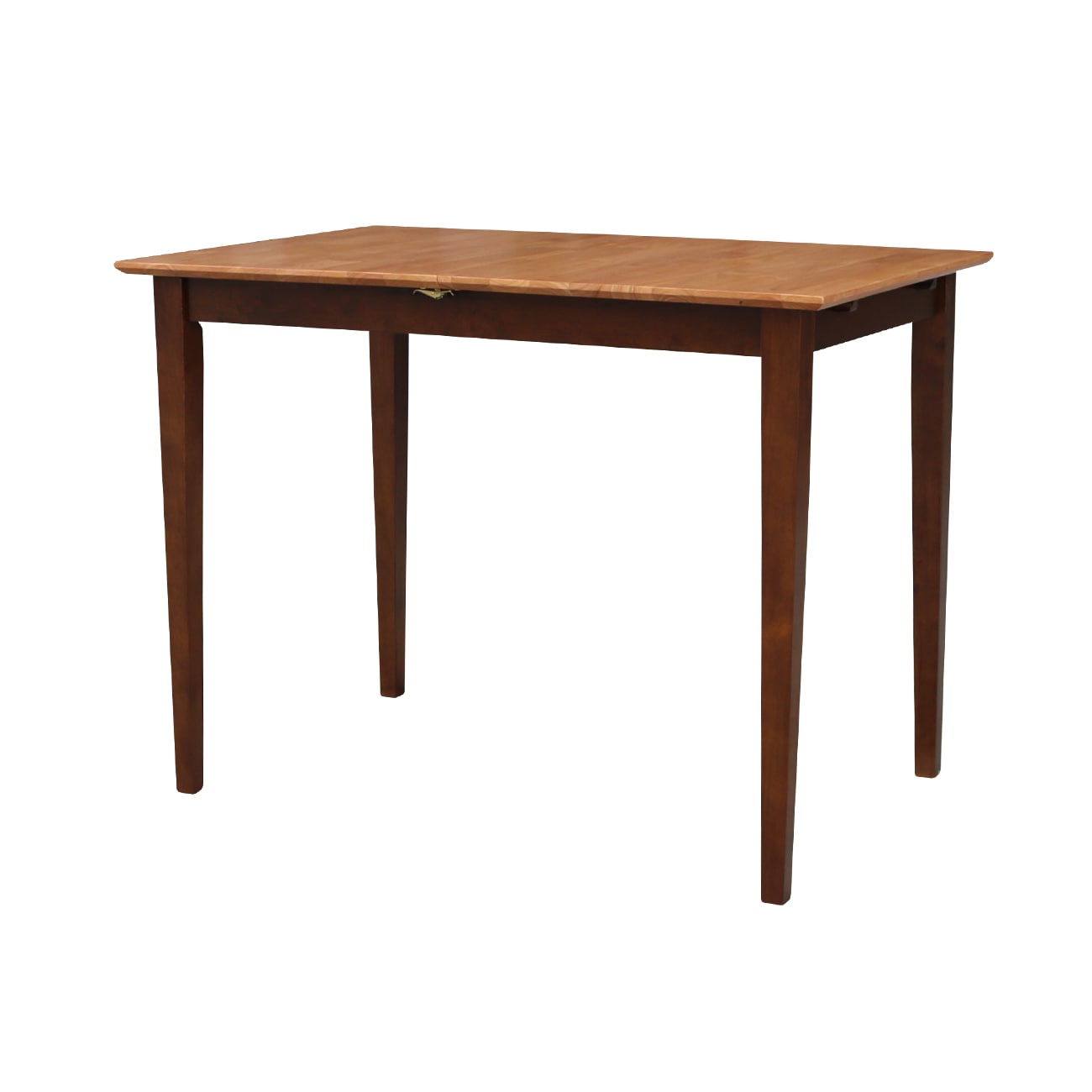 International Concepts K58-T32X-36S Cinnamon/Espresso Traditional Extending Butterfly leaf Counter Table, Wood with Espresso Wood 60-Inches L x 36-Inches H