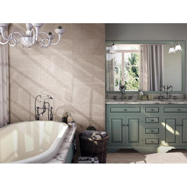 MULIA TILE Balance Grey 6-in x 6-in Porcelain Tile Sample MULIA TILE Balance Grey 6-in x 6-in Porcelain Tile Sample