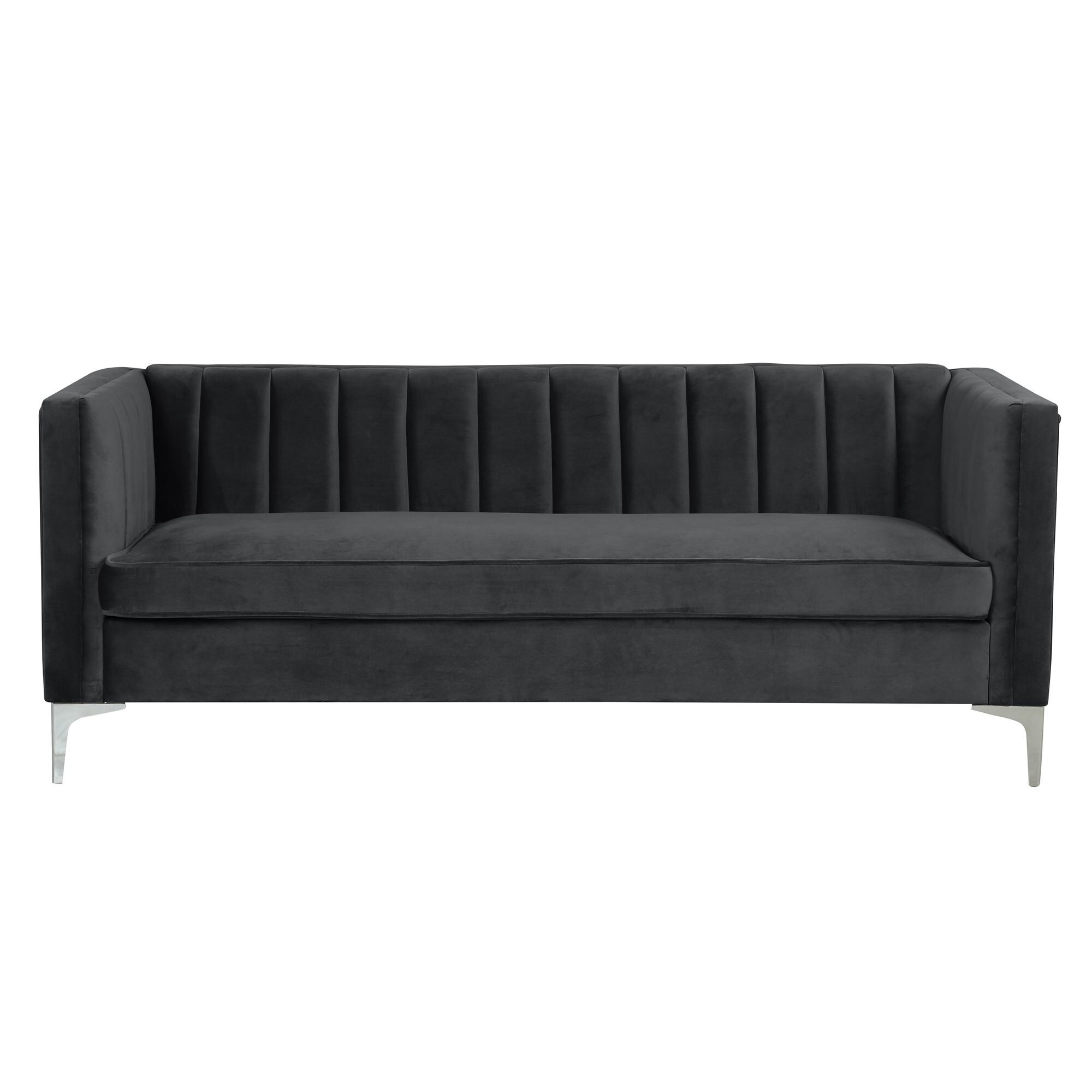 FARATI 8609-BLACK-3 Sofas-Loveseats - View #2