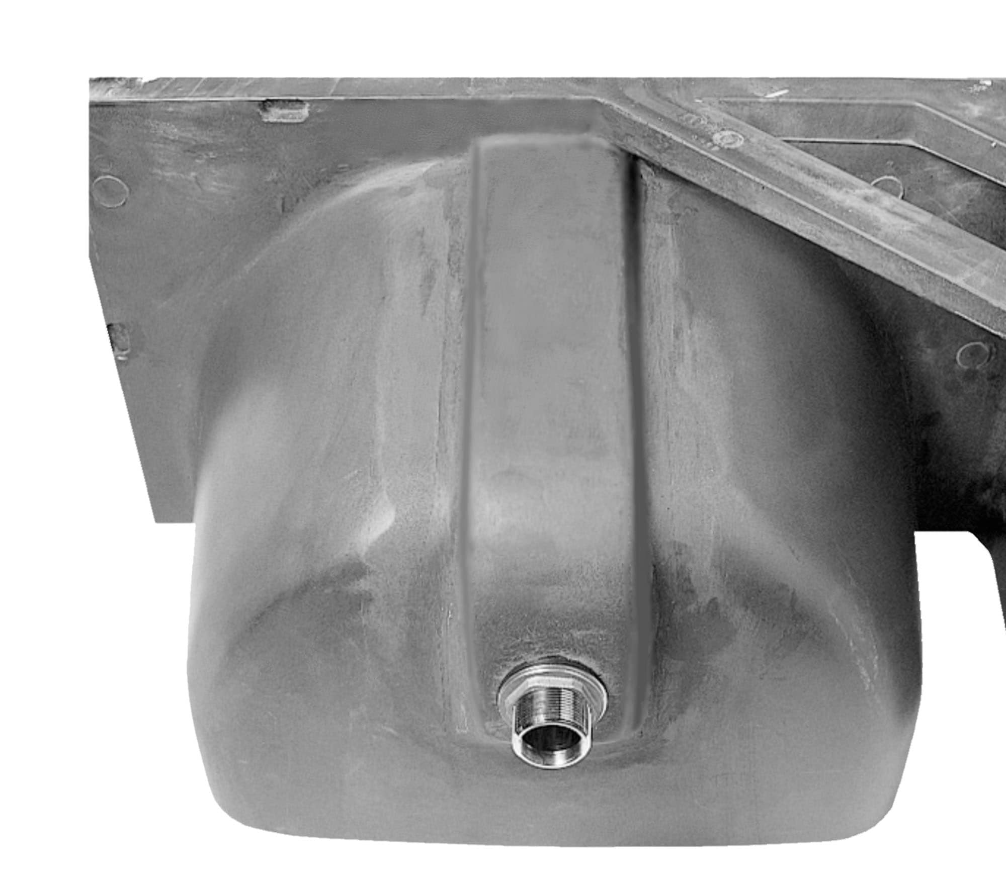 Princeton 60'' White Cast Iron Alcove Soaking Bathtub