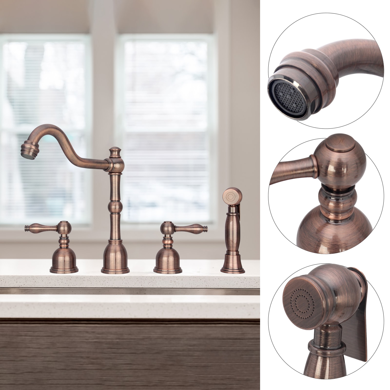 Akicon AK96818-AC Kitchen-Faucets - View #5