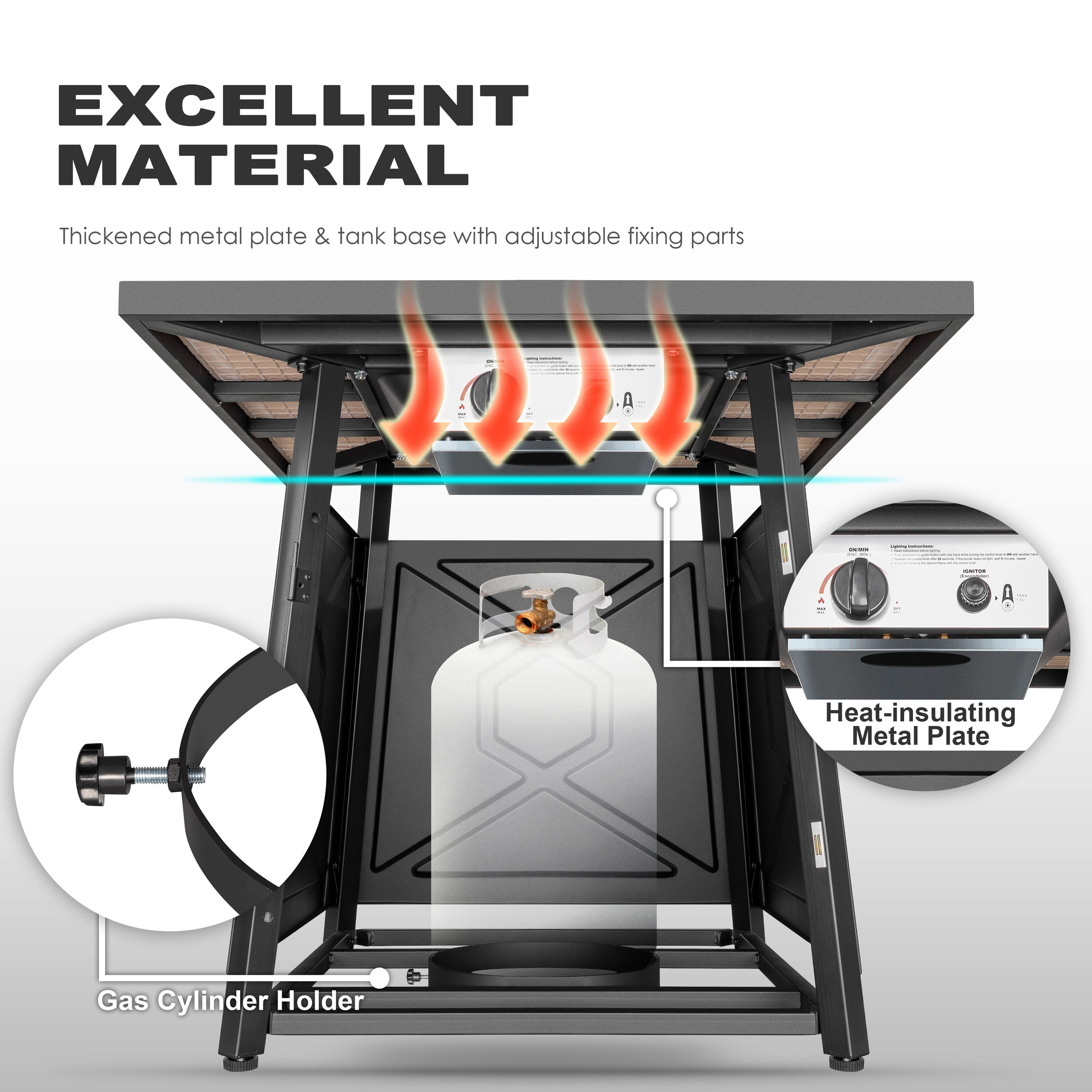 Nuu Garden AF014 Outdoor-Gas-Firepits - View #9