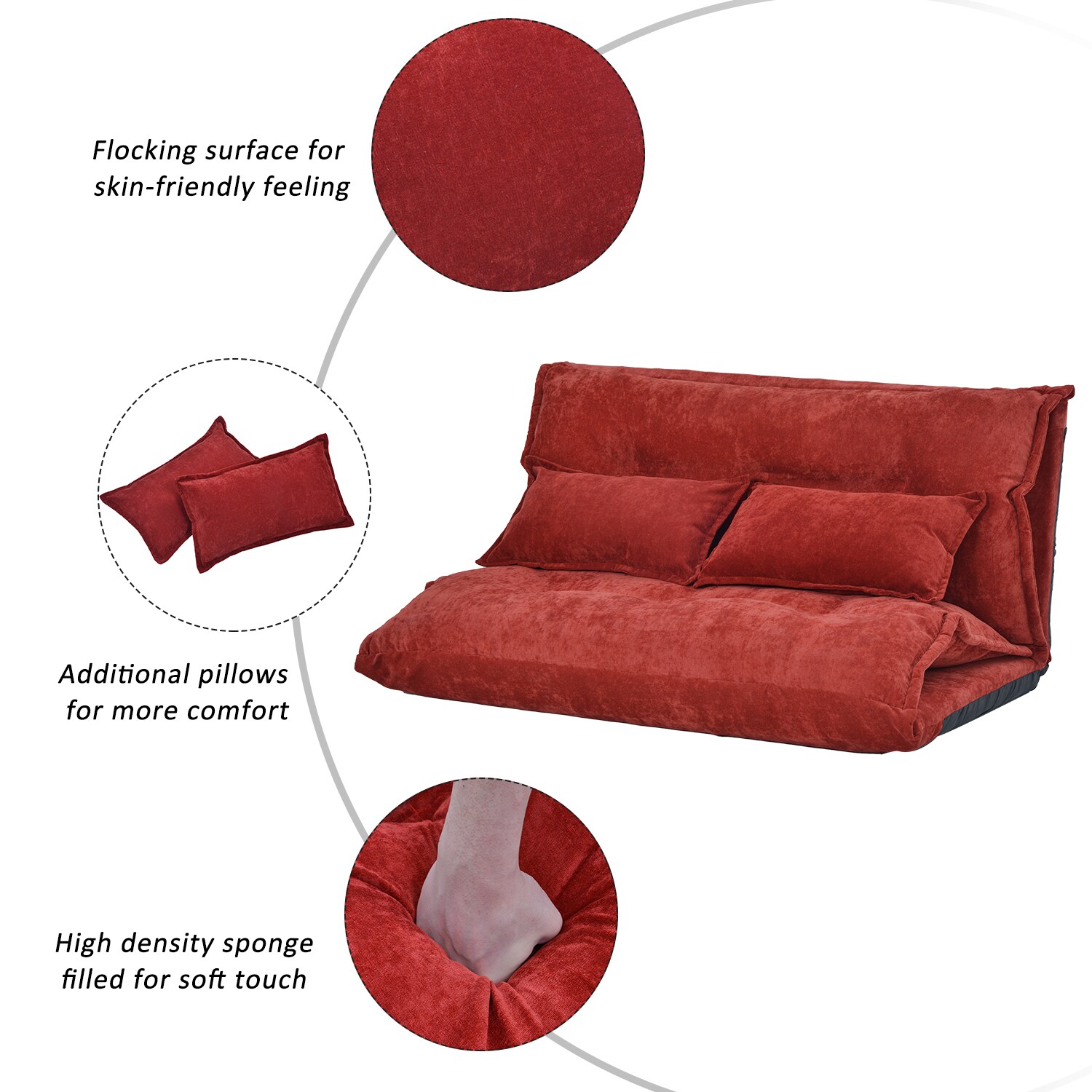 SINOFURN SYA370045RD futons - View #10