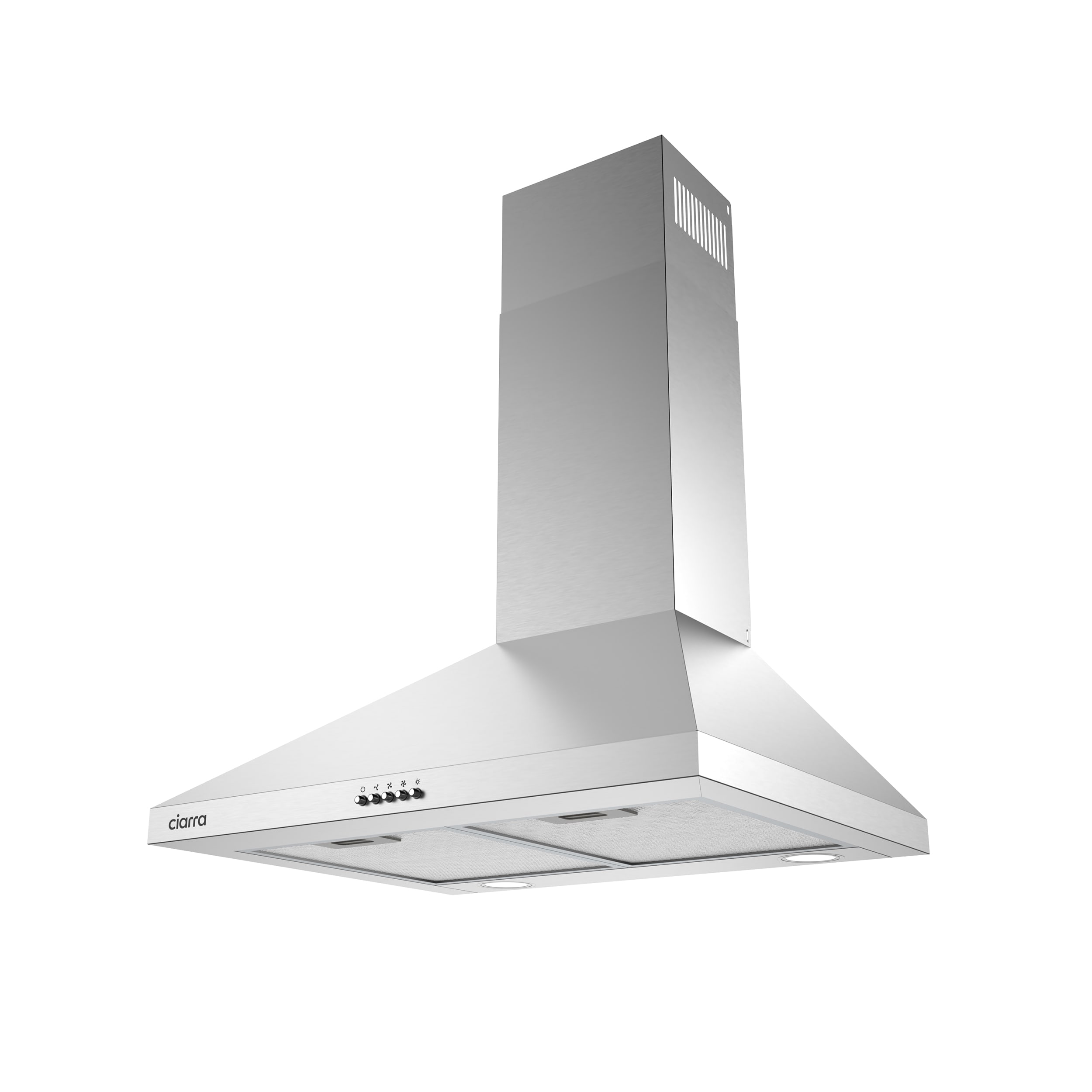 Jeremy Cass LSCIARDOE81 24 inch Convertible 450-CFM Stainless steel Wall-Mounted Range Hood