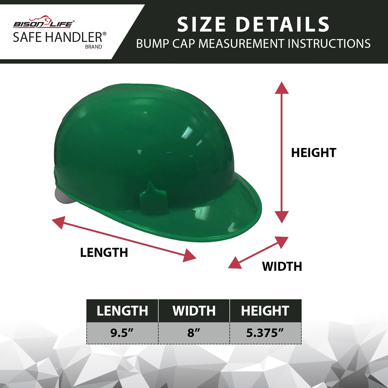 BISON LIFE BIS-GBC-14-1-3 Safety-Hats - View #2
