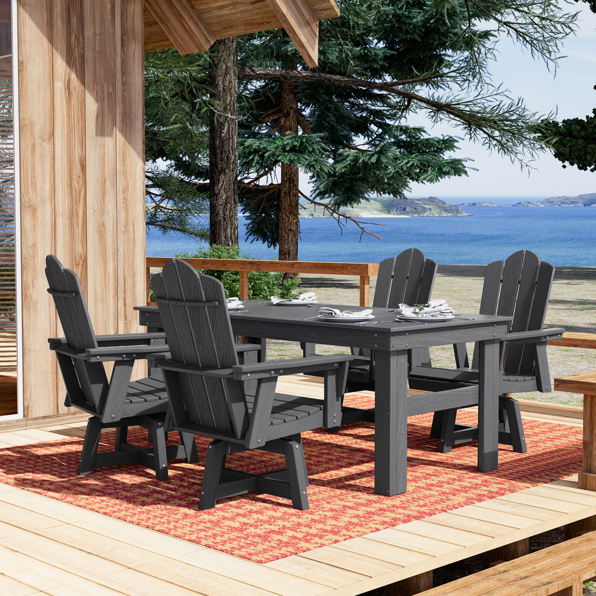 JEAREY HQY-PS-GY Patio-Chairs - View #9