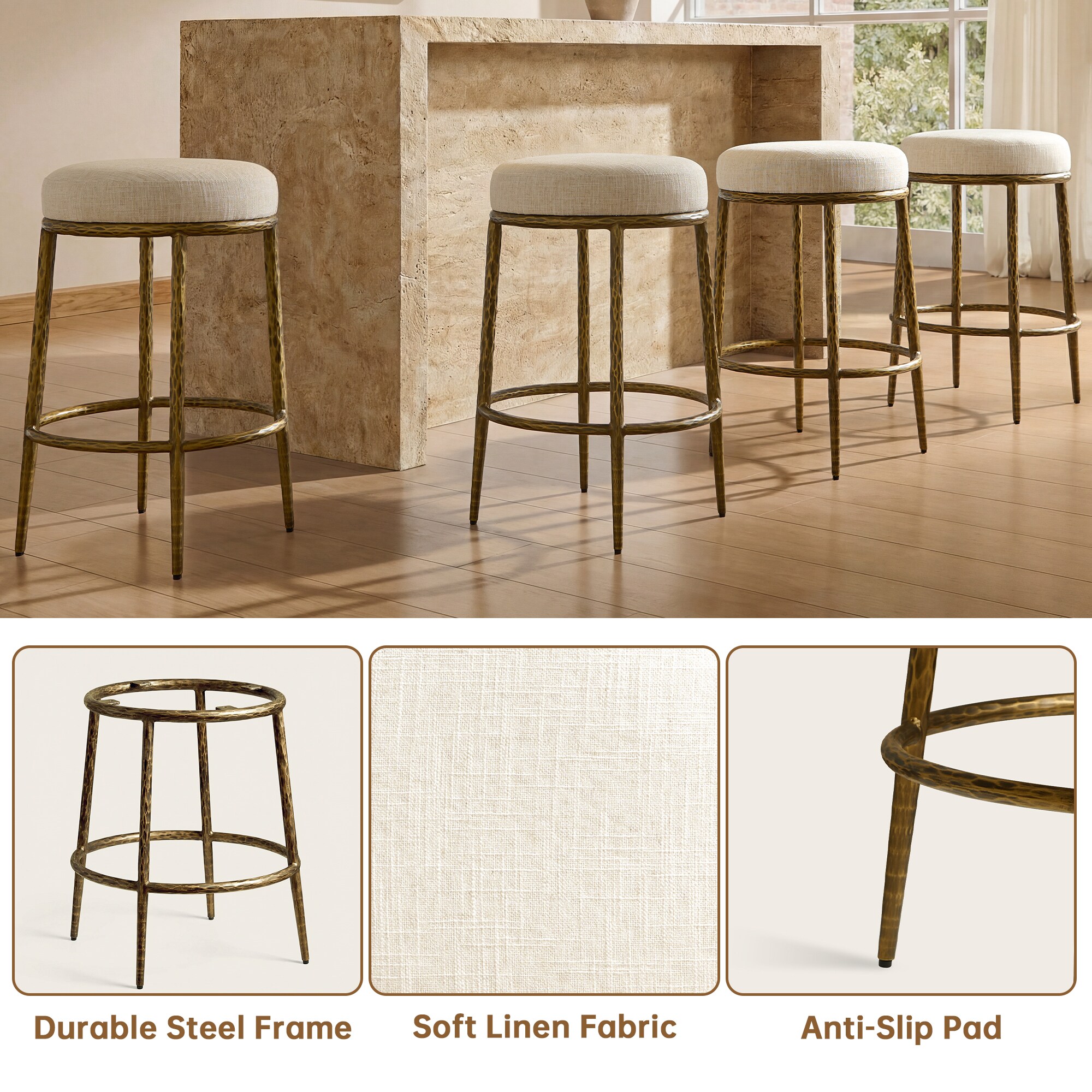 FARATI FORGE02-LWG-2 stools - View #4