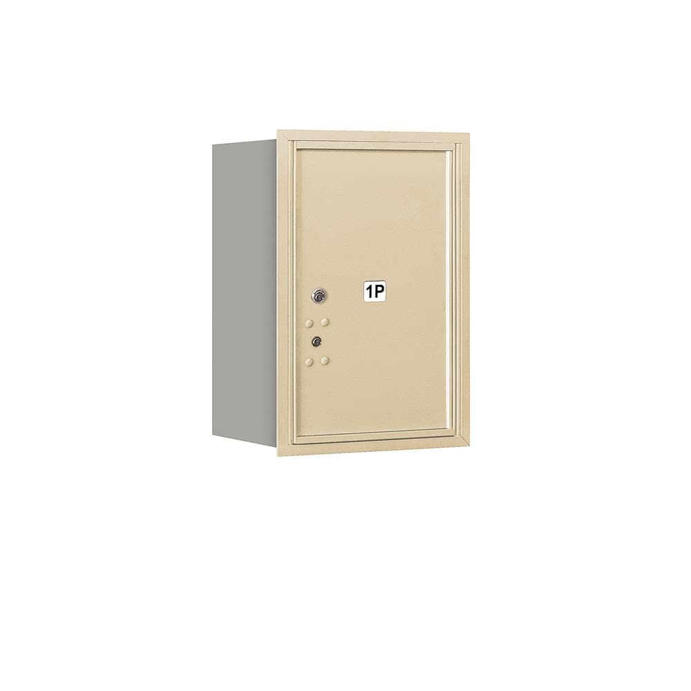 SALSBURY INDUSTRIES 3706S-1PSRP Recessed Mount Brown Metal Extra Large Lockable Cluster Mailbox